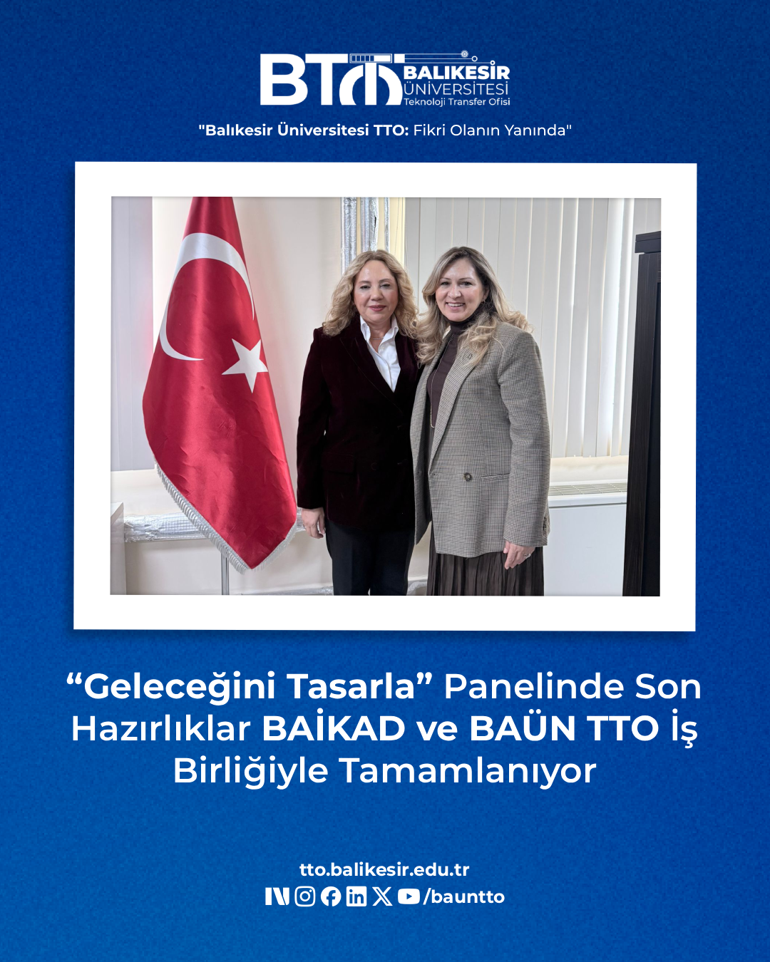 “Geleceğini Tasarla” Panelinde Son Hazırlıklar BAİKAD ve BAÜN TTO İş Birliğiyle Tamamlanıyor 1