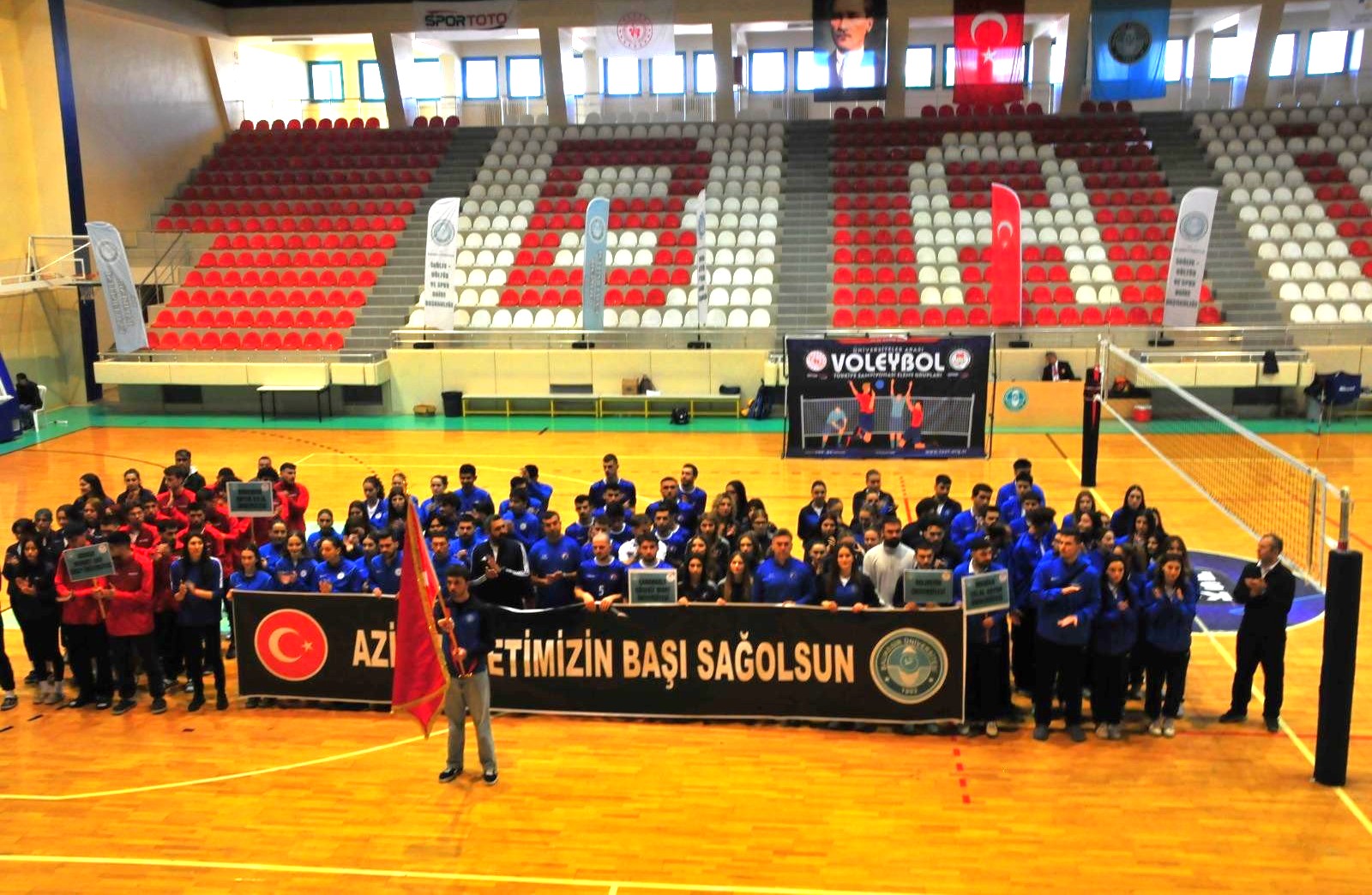 Balıkesir Üniversitesi Ev Sahipliğinde Üniversiteler Arası Voleybol Grup Müsabakaları Heyecanı 2
