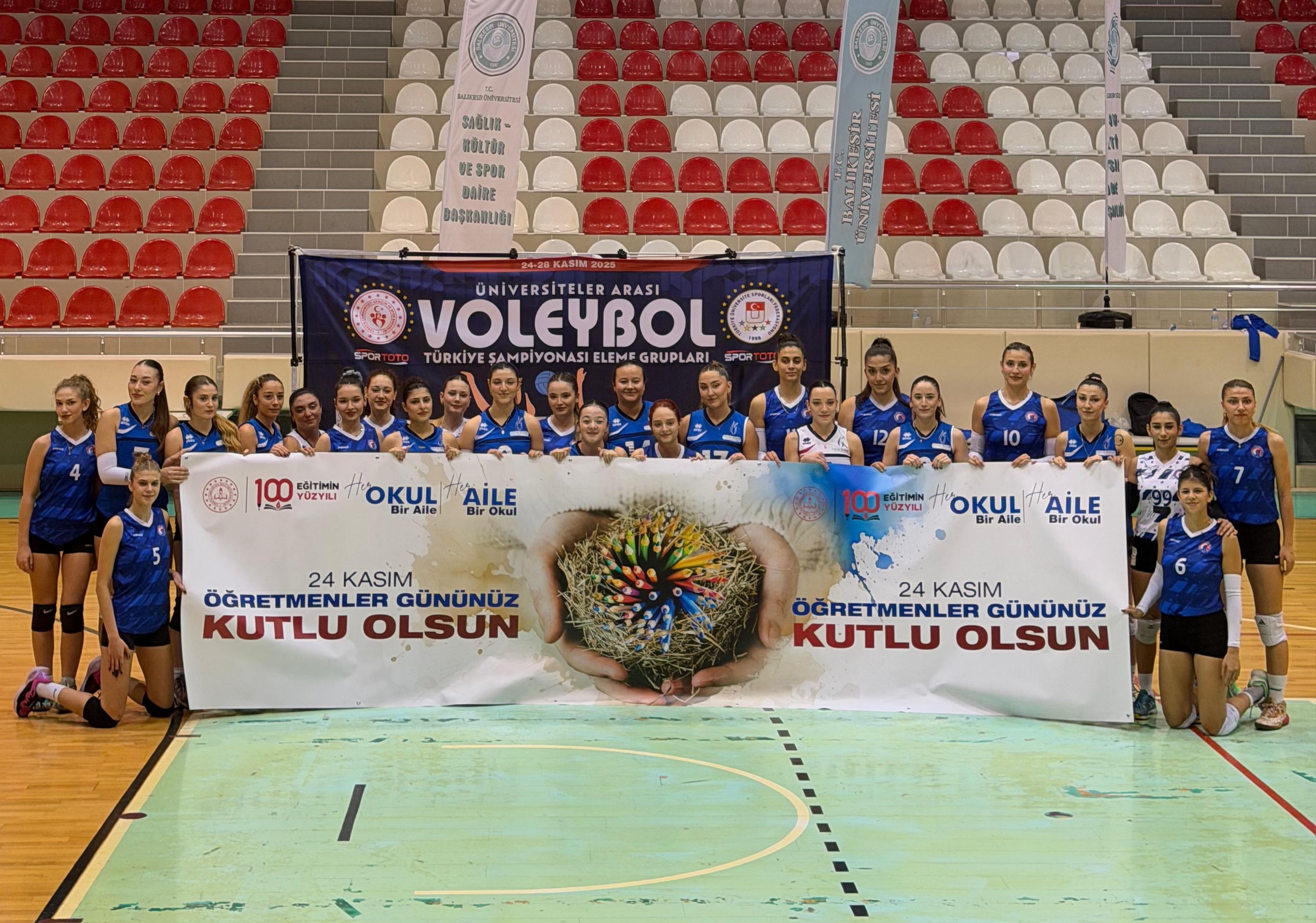 Balıkesir Üniversitesi Ev Sahipliğinde Üniversiteler Arası Voleybol Grup Müsabakaları Heyecanı 4