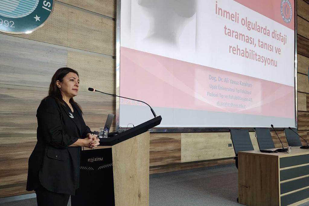 Fakültemiz Fiziksel Tıp ve Rehabilitasyon Anabilim Dalı tarafından İnme Rehabilitasyonunda Multidisipliner Yaklaşımın Önemi konulu seminer gerçekleştirildi.