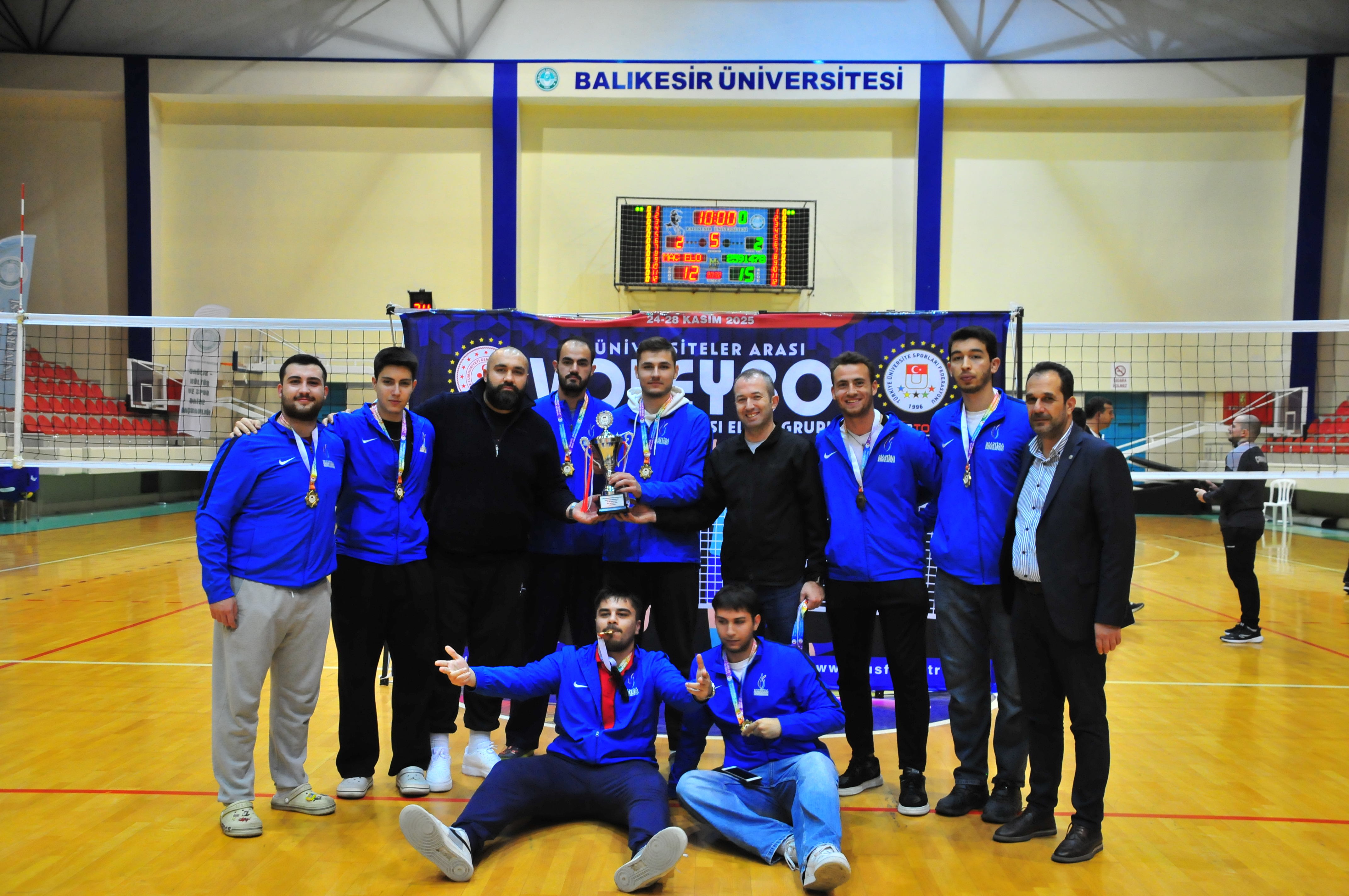 Spor Dostu Kampüs BAUN Kadın Voleybol Takımından Büyük Başarı Ünilig de Birincilik Kupası 11