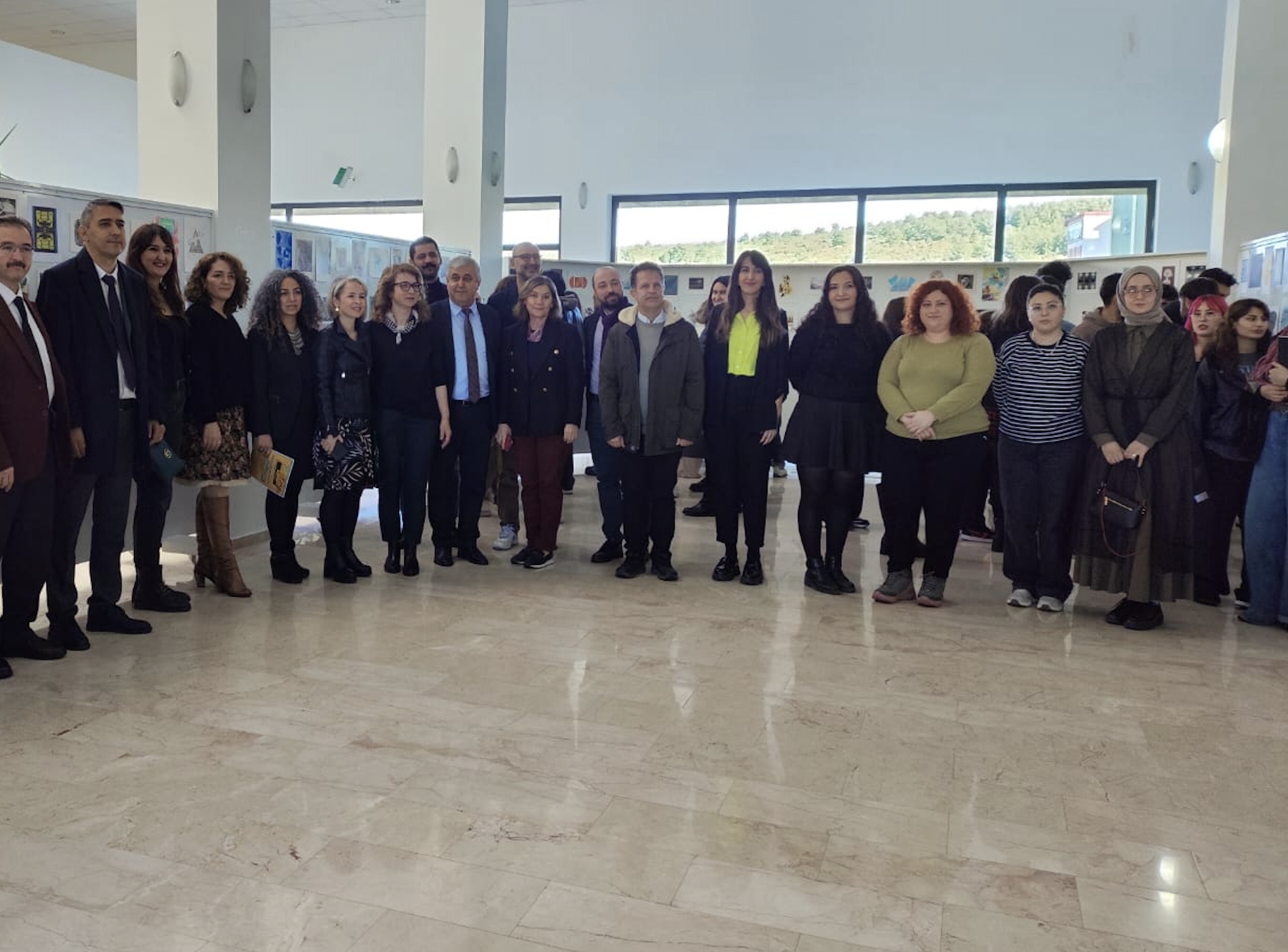 “BUMP” Balıkesir University International Mail Print Exhibition – V Opened