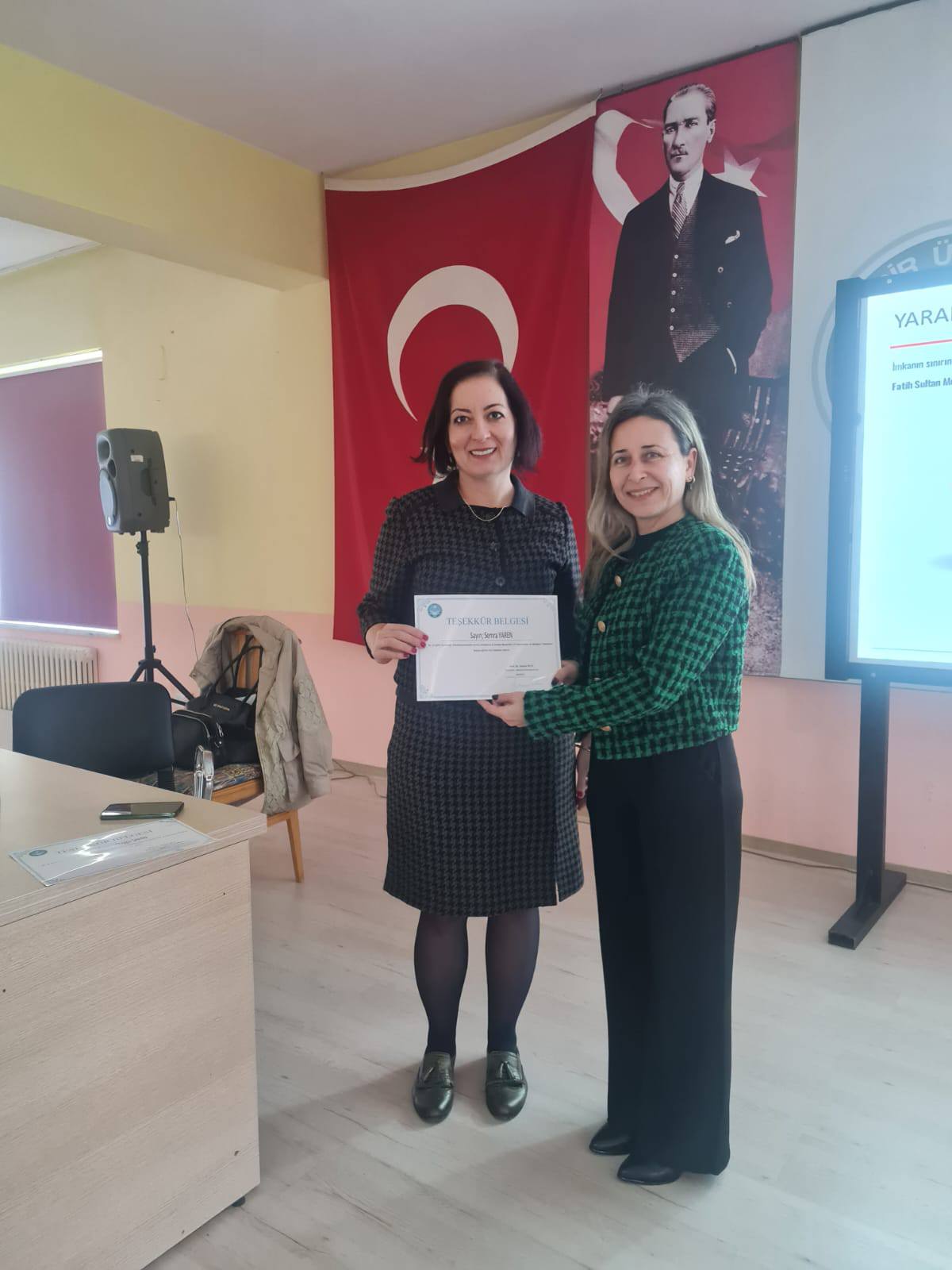 An education/training on Job Search Skills, CV Preparation, and Interview Techniques was organized for our college students by the Edremit İŞKUR District Directorate 1