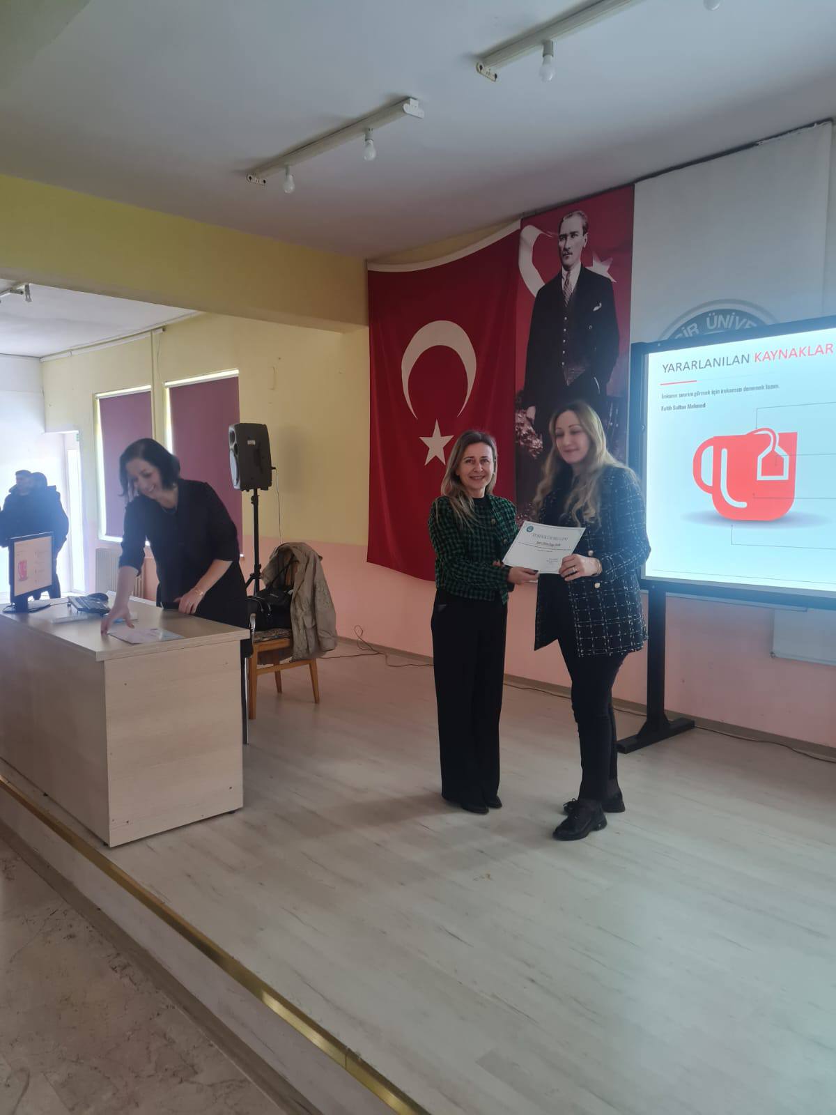 An education/training on Job Search Skills, CV Preparation, and Interview Techniques was organized for our college students by the Edremit İŞKUR District Directorate 2