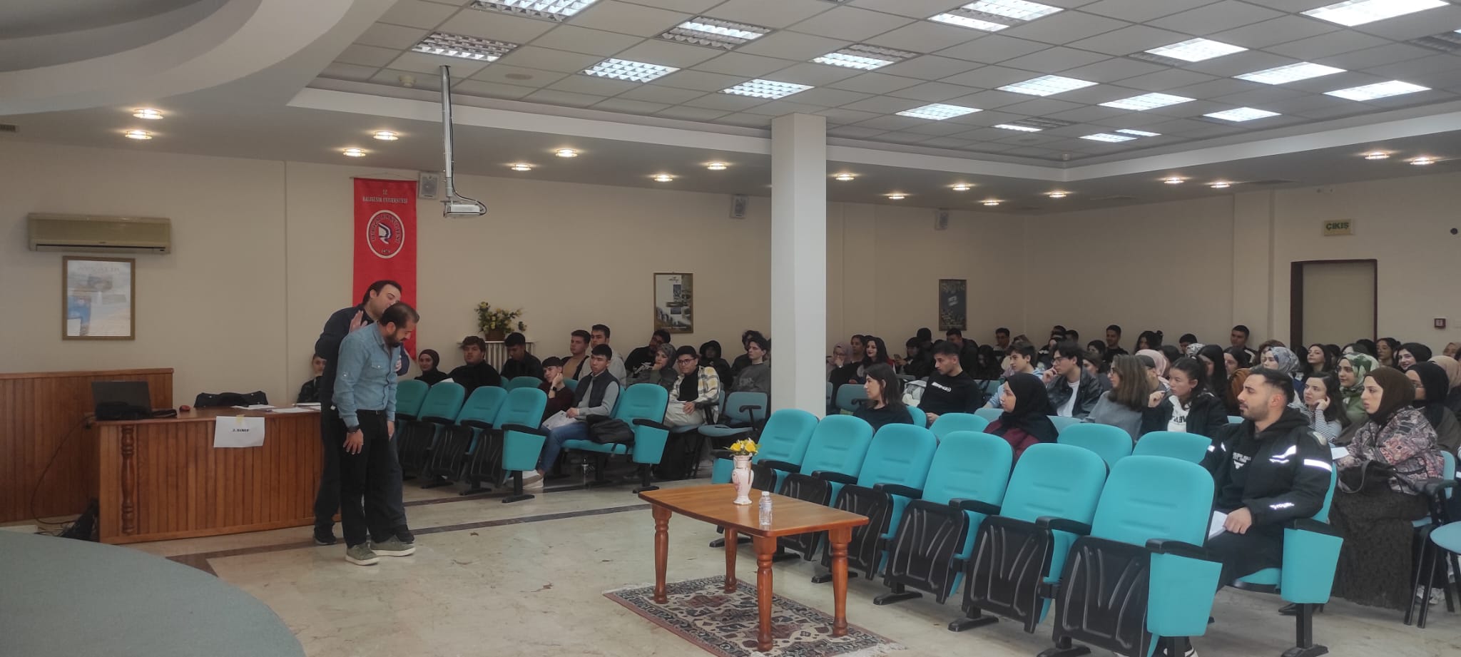 Turizm Fakültesi Gastronomi ve Mutfak Sanatları Bölümü Öğrencilerine İş Sağlığı ve Güvenliği Eğitimi 18