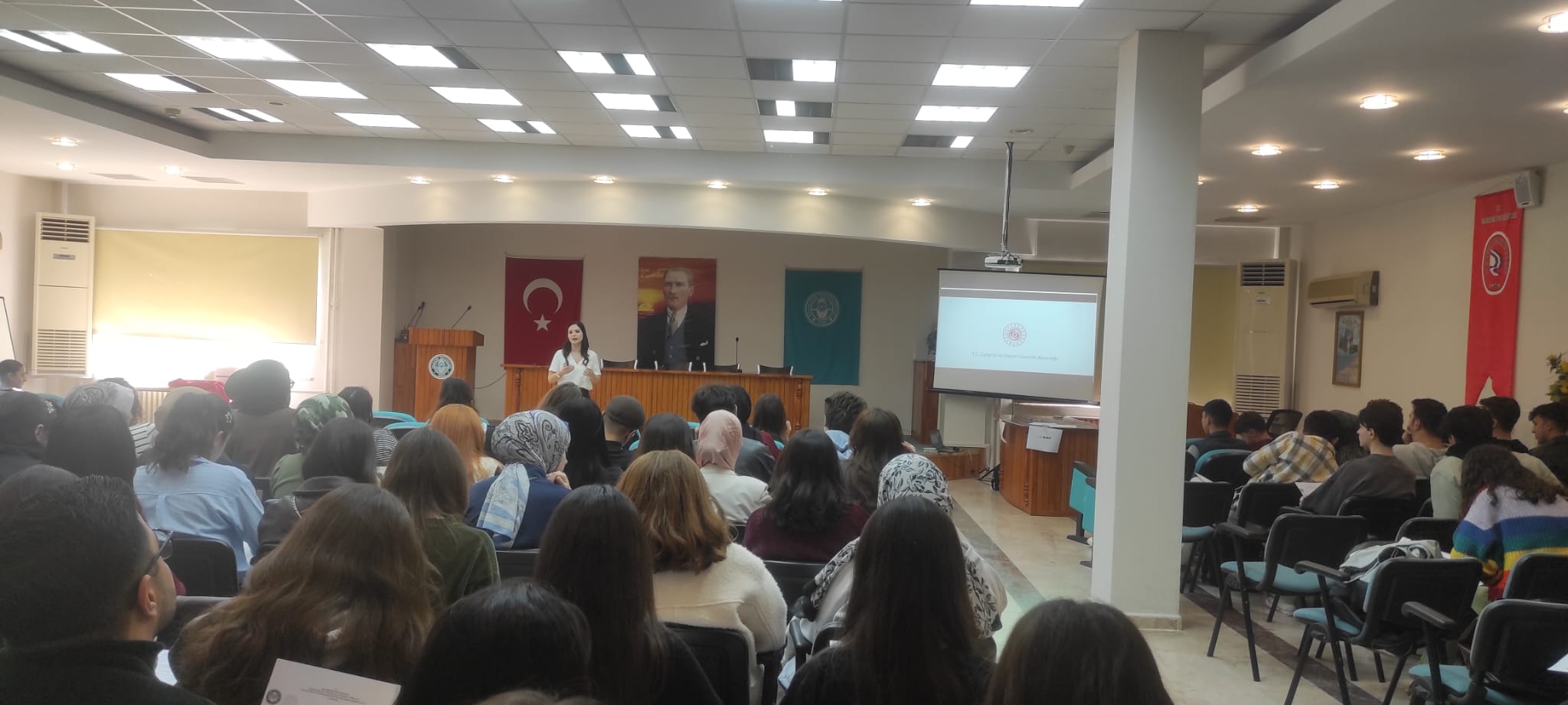 Turizm Fakültesi Gastronomi ve Mutfak Sanatları Bölümü Öğrencilerine İş Sağlığı ve Güvenliği Eğitimi 8