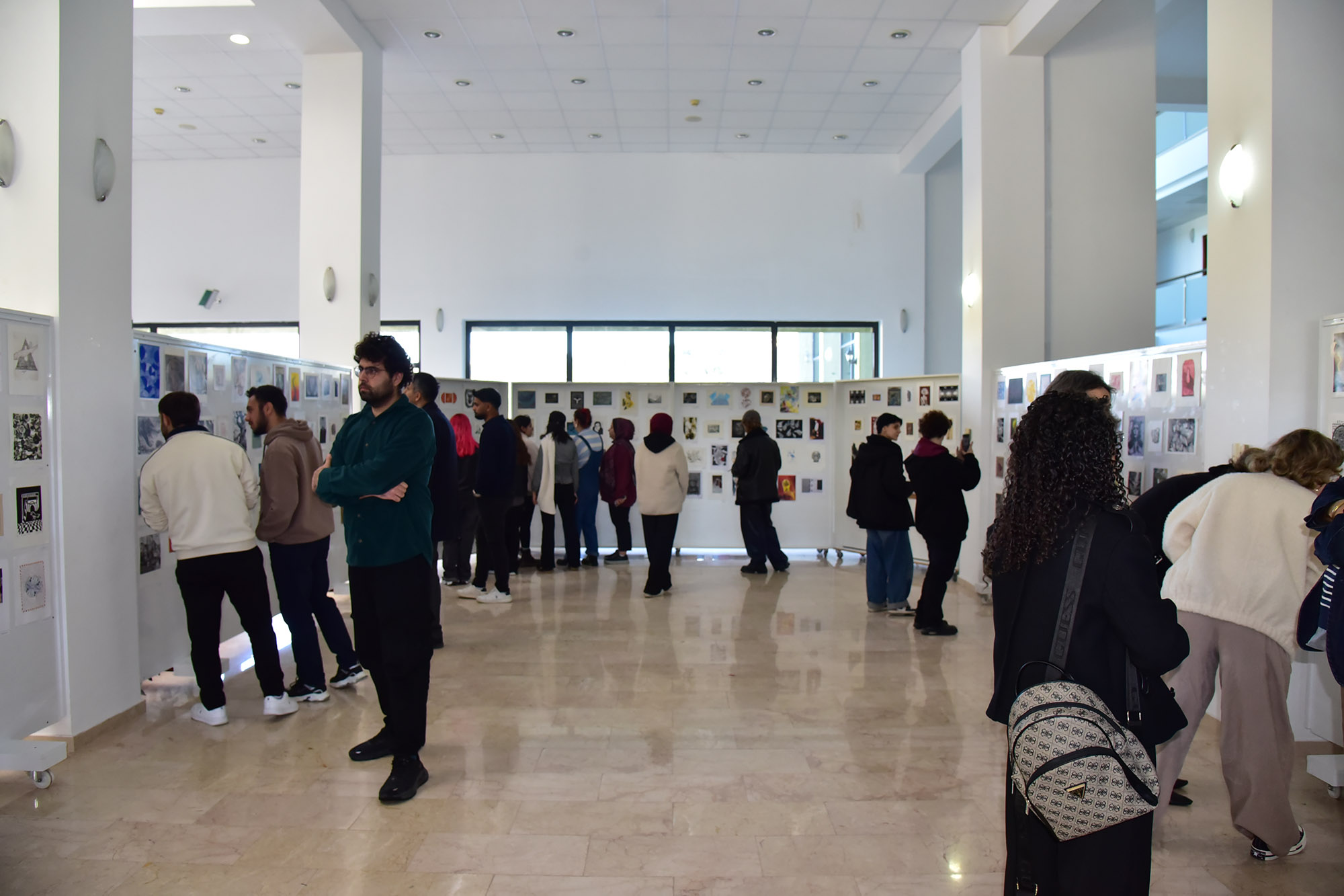 BAÜN GSF, 5. BUMP Uluslararası Baskıresim Sergisine Ev Sahipliği Yapıyor 5