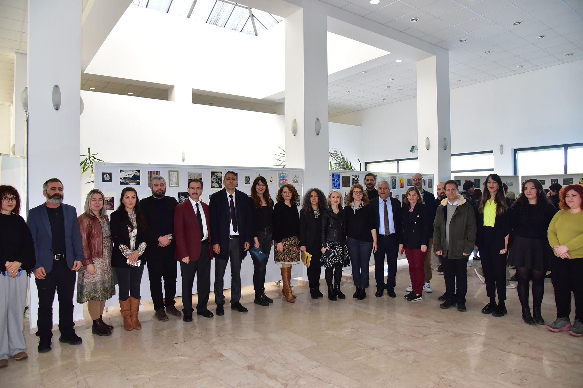 BAÜN GSF, 5. BUMP Uluslararası Baskıresim Sergisine Ev Sahipliği Yapıyor 6