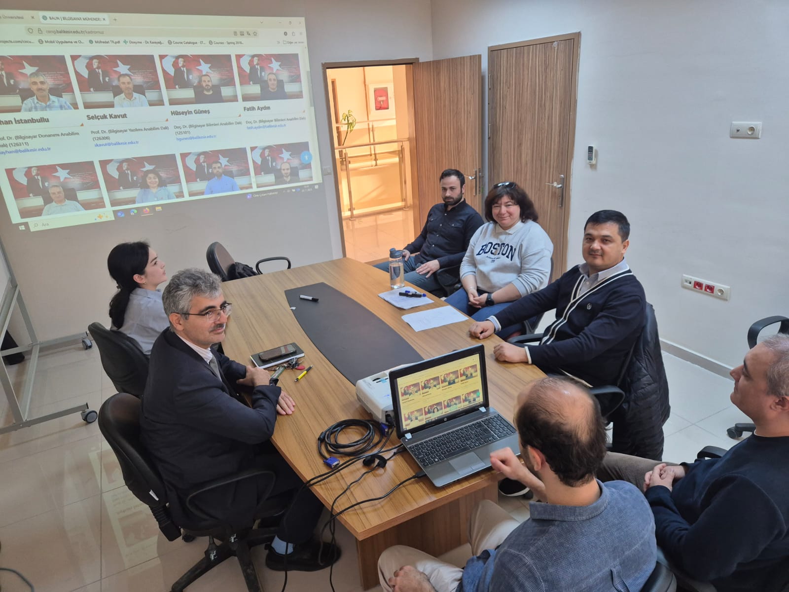 Özbek Bilim İnsanları Bölümümüzde Bilimsel Çalışmalar Yürütüyor 5