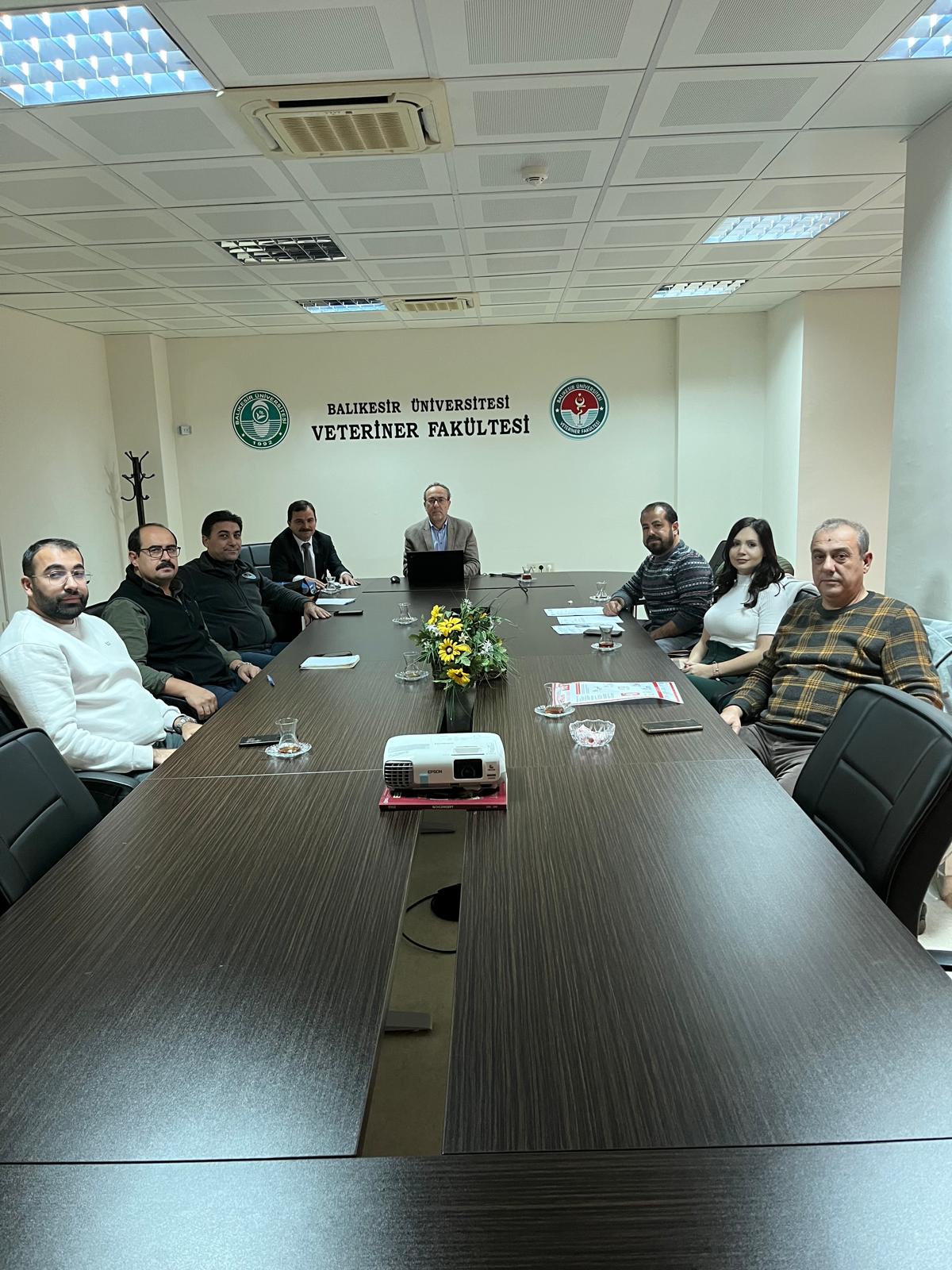 Veteriner Fakültesi İş Sağlığı ve Güvenliği Kurulu Toplantısı Gerçekleştirildi
