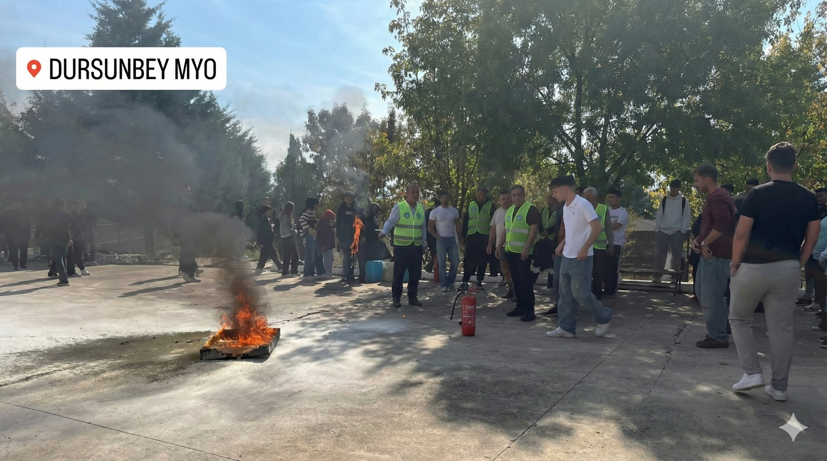 Üniversitemiz Genelinde Kapsamlı "İlk Yardım, Tahliye, Yangın ve Deprem Tatbikatları" Başarıyla Gerçekleştirildi 1