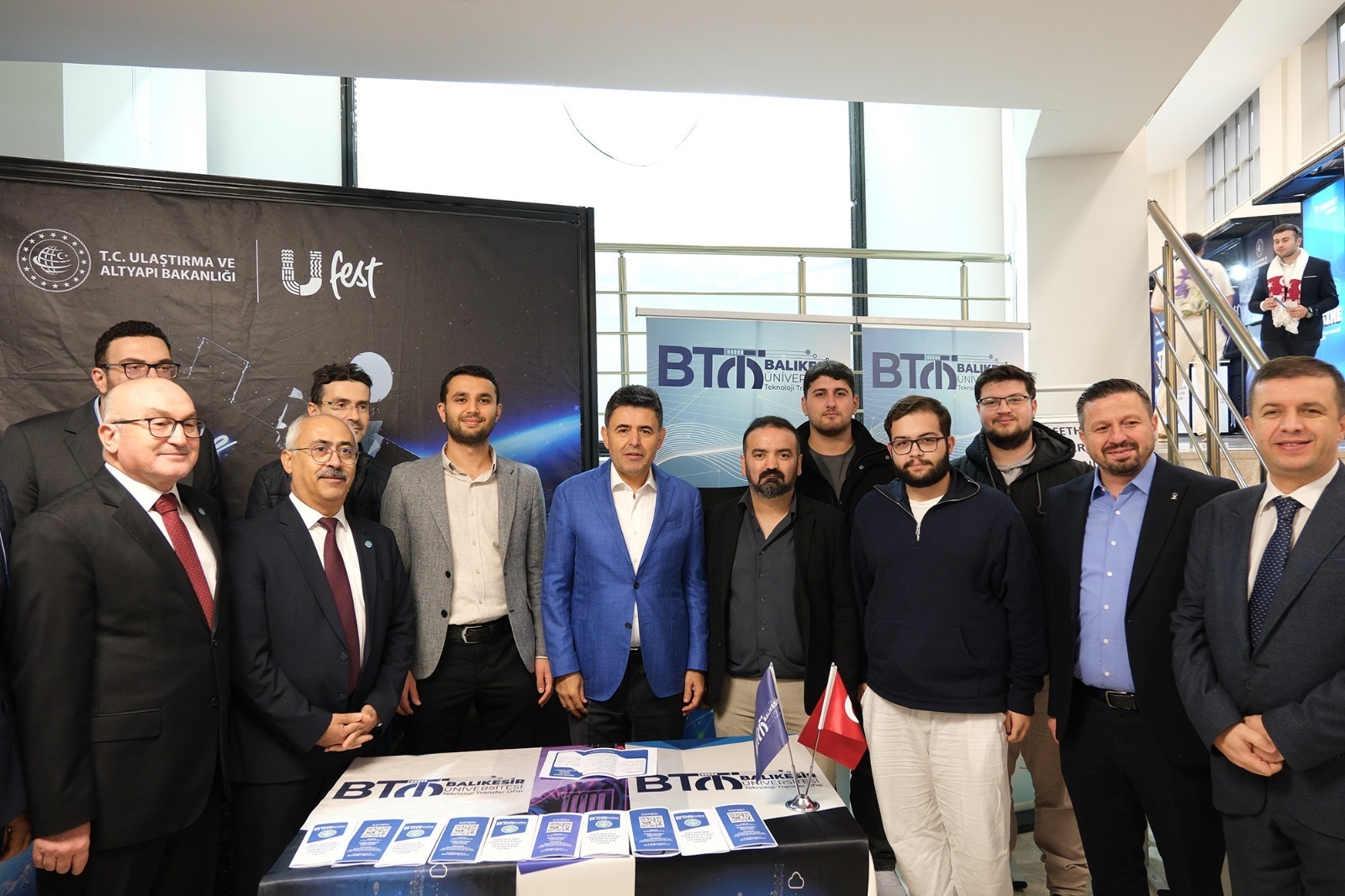 Ulaştırma ve Altyapı Bakan Yardımcısı Osman Boyraz Coşkuyla Gerçekleştirilen UFEST Balıkesir'de BAÜN’lü Öğrencilerle Buluştu 11