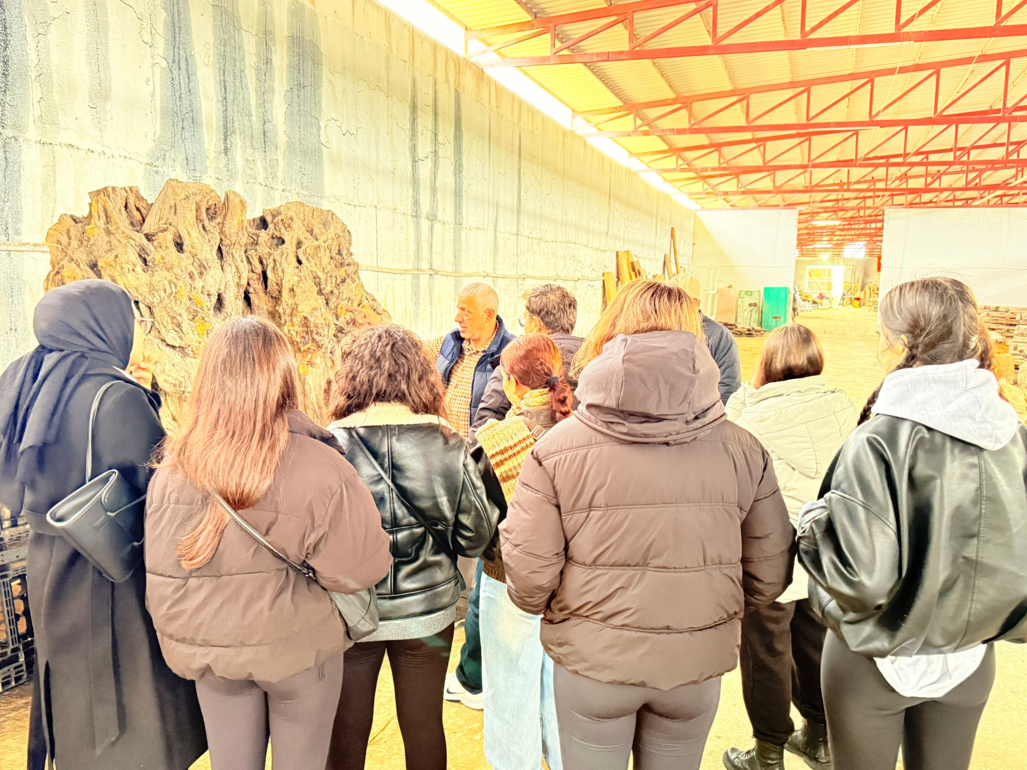 A Practical Technical Field Trip Organized within the Scope of Ayvalık Vocational School's Wood Conservation Course 11