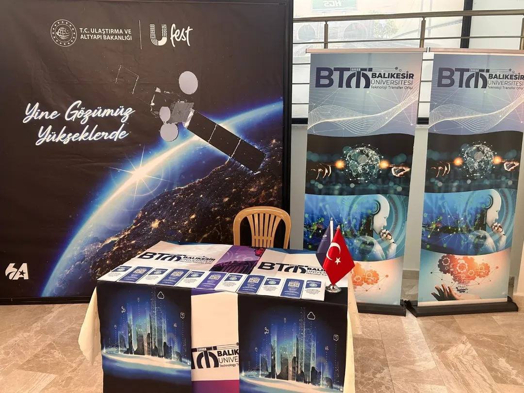 Ulaştırma ve Altyapı Bakan Yardımcısı Osman Boyraz, UFEST Kapsamında BAÜN TTO Standını Ziyaret Etti 8