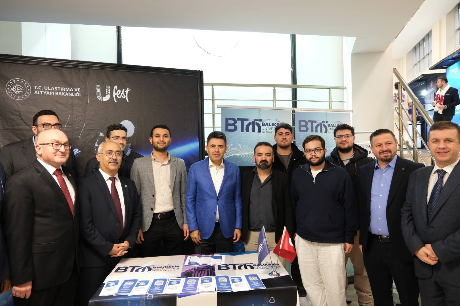 Ulaştırma ve Altyapı Bakan Yardımcısı Osman Boyraz, UFEST Kapsamında BAÜN TTO Standını Ziyaret Etti 9