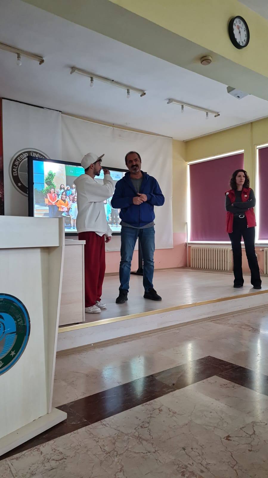A promotional event was organized for the students of our vocational school by the Edremit District Youth Center Directorate 2