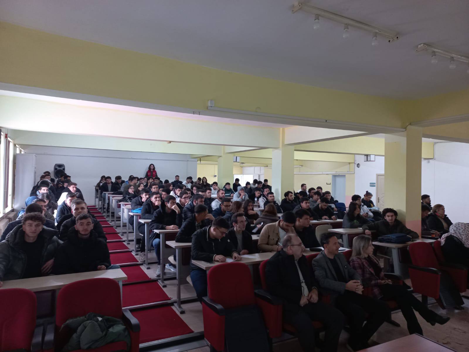 A promotional event was organized for the students of our vocational school by the Edremit District Youth Center Directorate 8