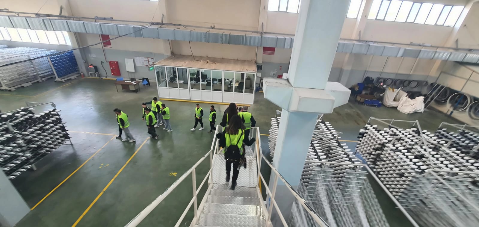 Makine ve Metal Teknolojileri Bölümü 2. Sınıf Öğrencileri ile İŞBİR SENTETİK’e Teknik Gezi Yapıldı 10