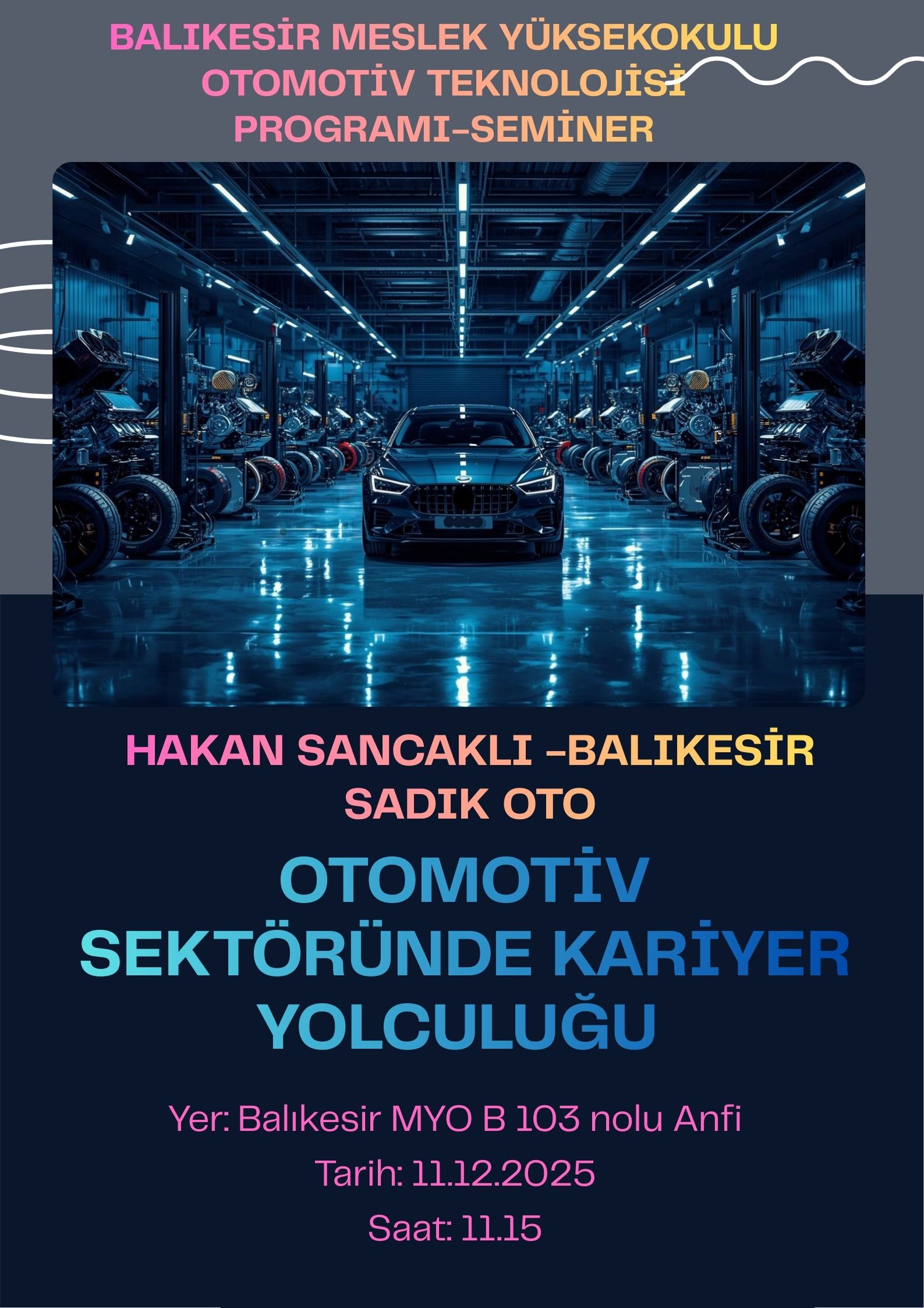 Otomotiv Sektöründe Kariyer Yolculuğu Semineri