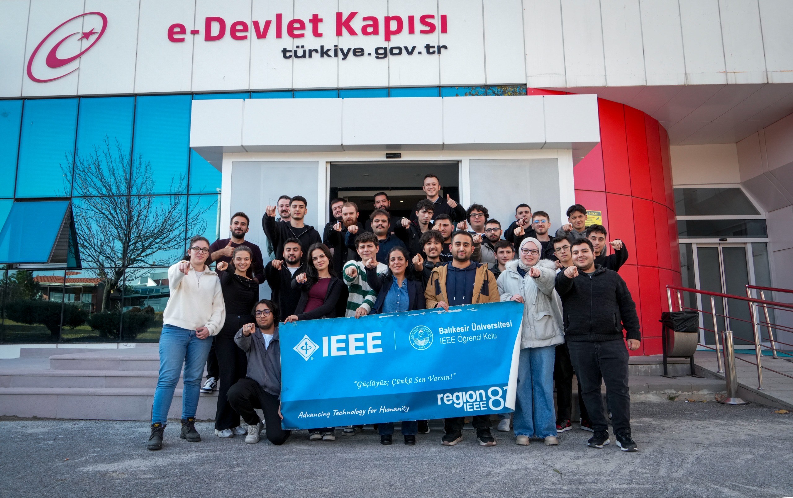 Uluslararası Elektrik Elektronik Mühendislik Topluluğu (IEEE) TÜRKSAT Gezisi Etkinliği 2