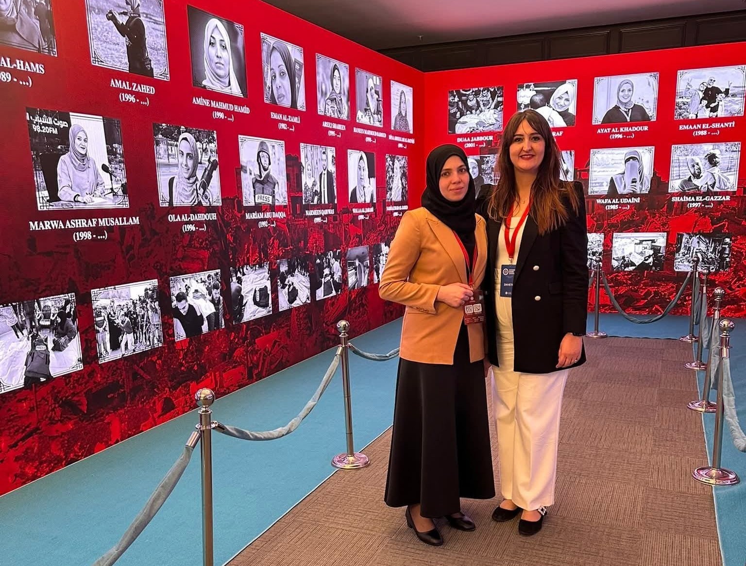 Üniversitemiz, “Soykırımın Kadın Tanıkları Gazze'de Medya ve Direniş Paneli” nde Temsil Edildi 5