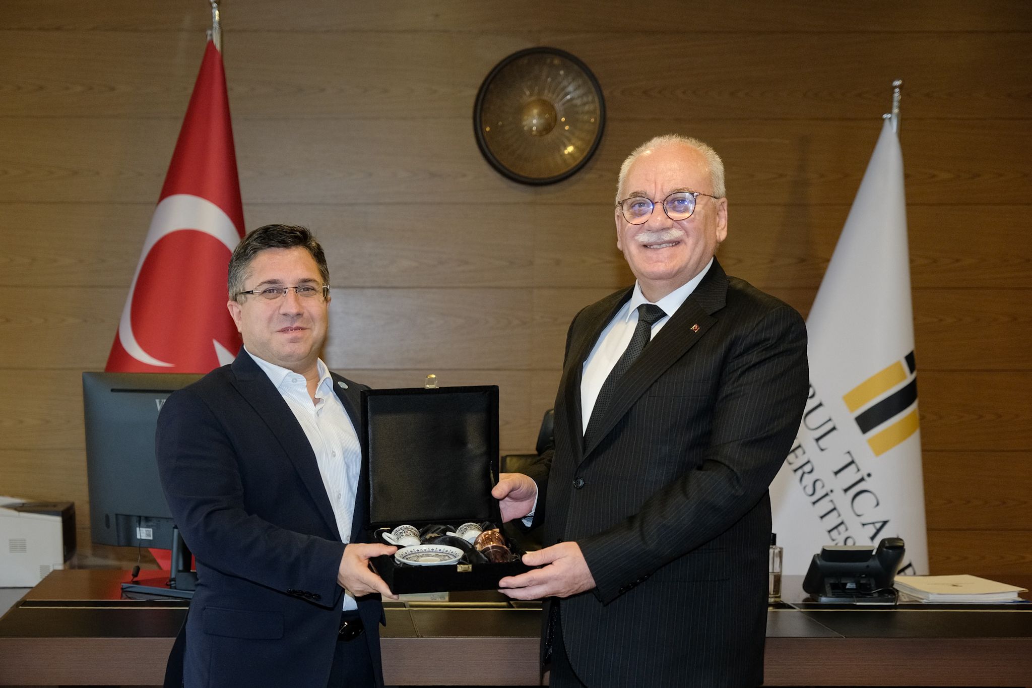 Rektör Oğurlu’dan, Fatih Sultan Mehmet Vakıf Üniversitesi ve İstanbul Ticaret Üniversitesine Ziyaret 2