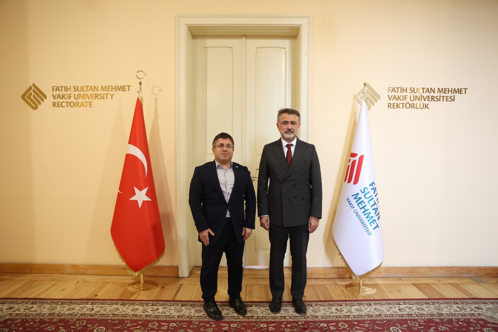 Rektör Oğurlu’dan, Fatih Sultan Mehmet Vakıf Üniversitesi ve İstanbul Ticaret Üniversitesine Ziyaret 4
