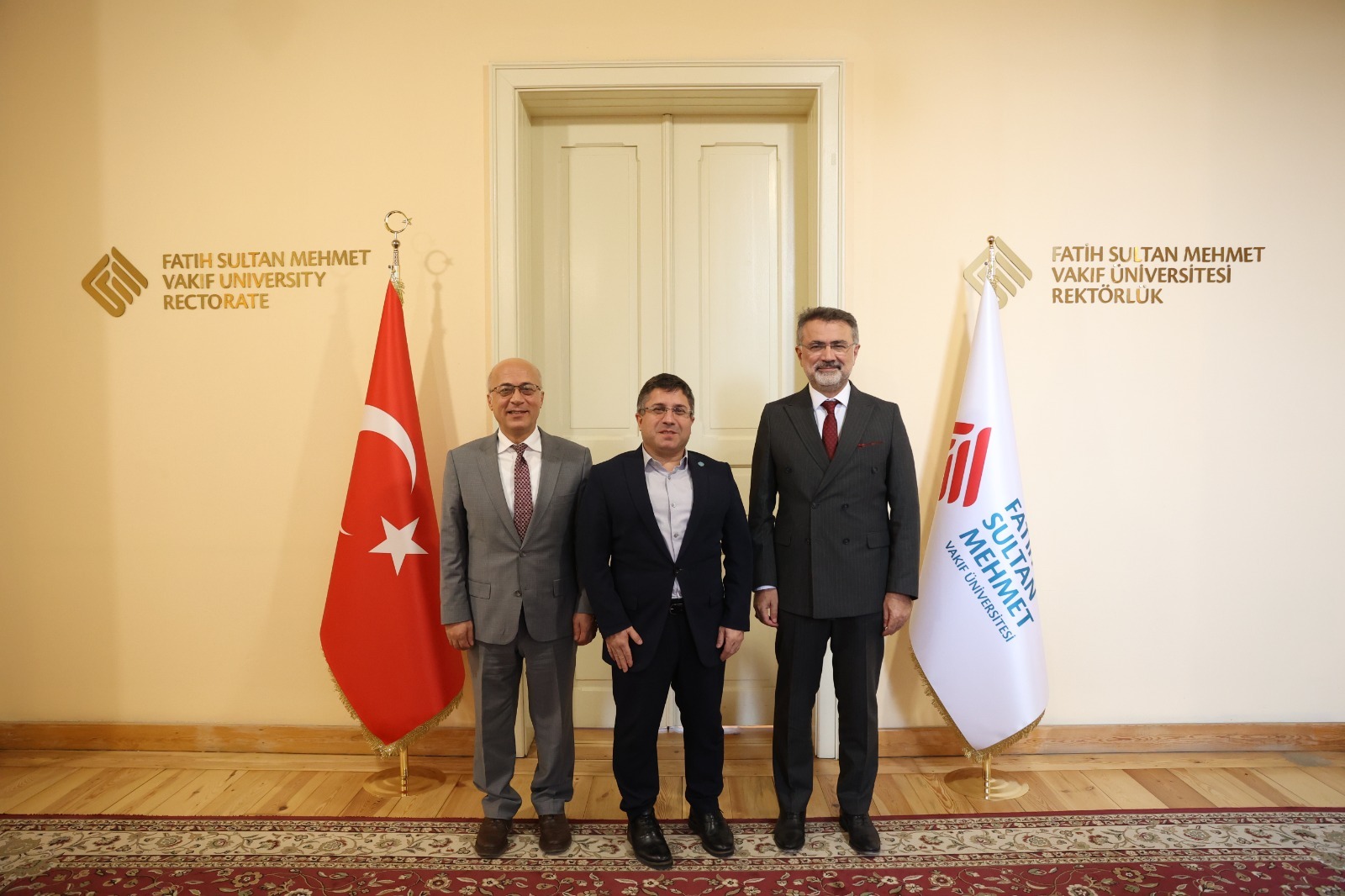 Rektör Oğurlu’dan, Fatih Sultan Mehmet Vakıf Üniversitesi ve İstanbul Ticaret Üniversitesine Ziyaret 3