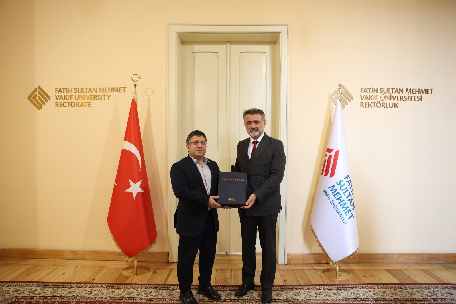 Rektör Oğurlu’dan, Fatih Sultan Mehmet Vakıf Üniversitesi ve İstanbul Ticaret Üniversitesine Ziyaret 5