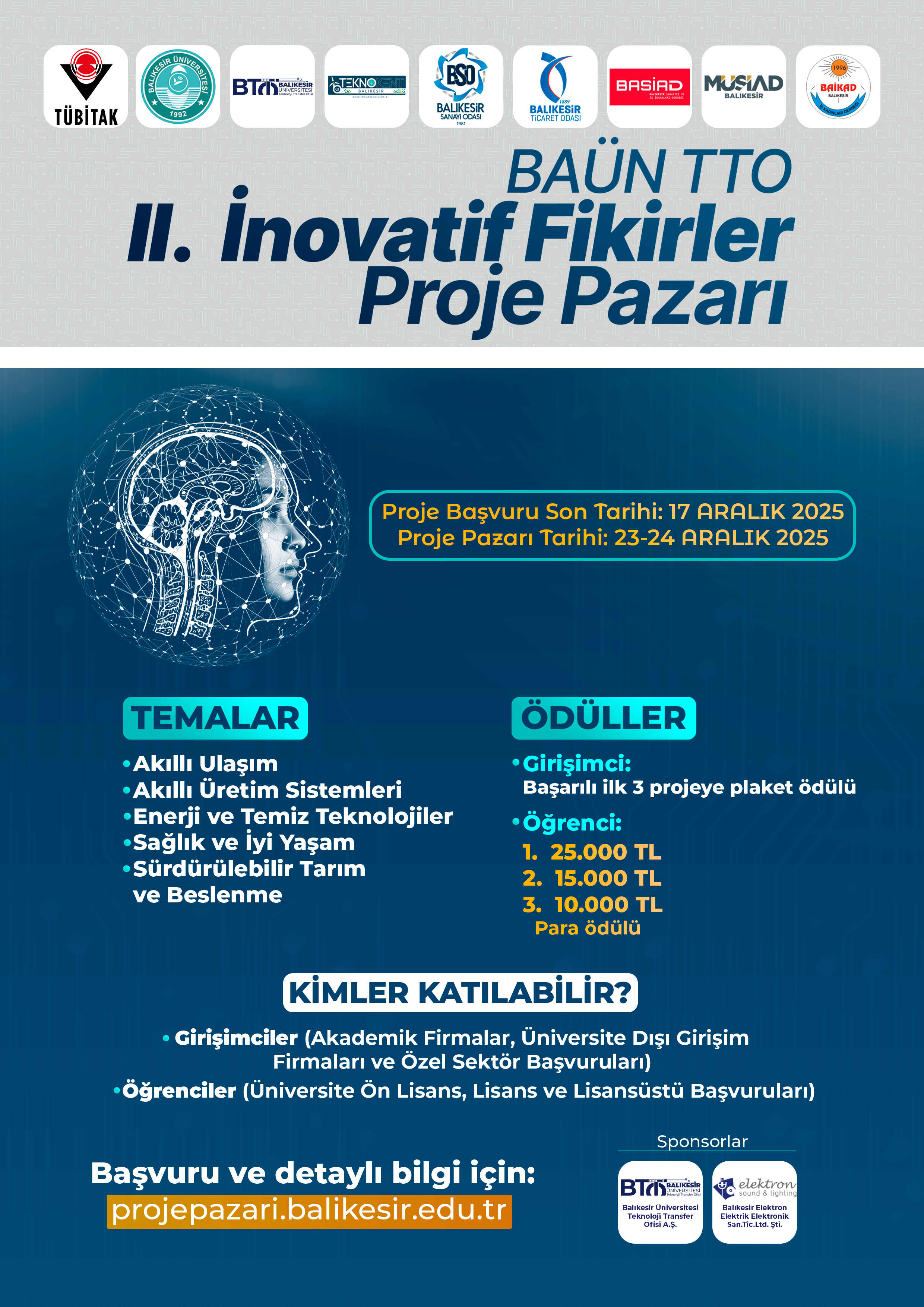 BAÜN TTO II. İnovatif Fikirler Proje Pazarı 1