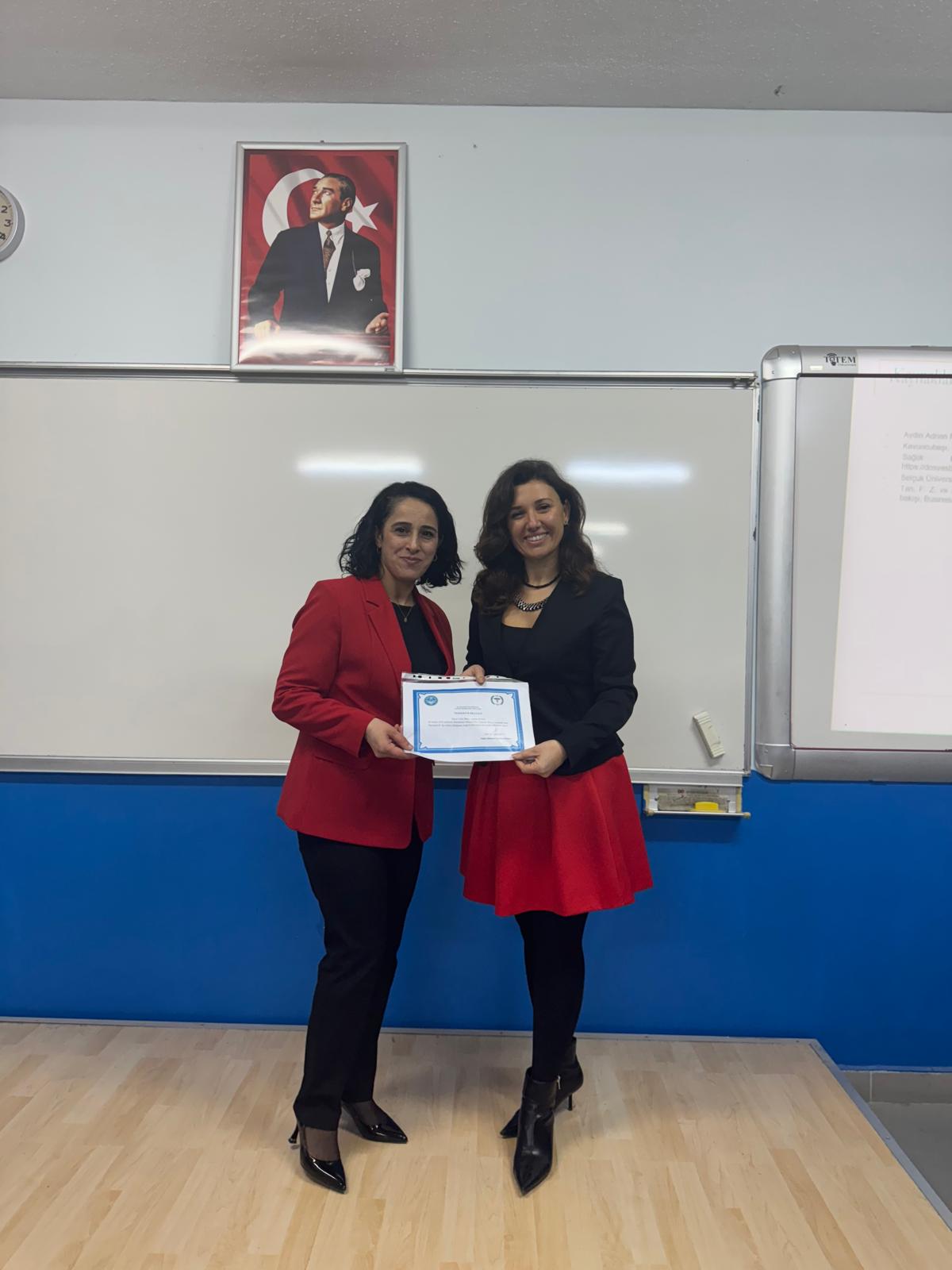 Specialization Talk II” Held Within the Scope of the Nursing Education Course