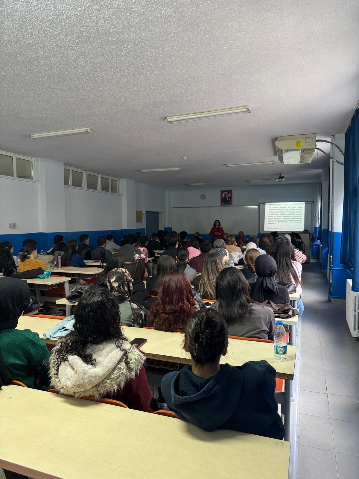 Specialization Talk II” Held Within the Scope of the Nursing Education Course 3