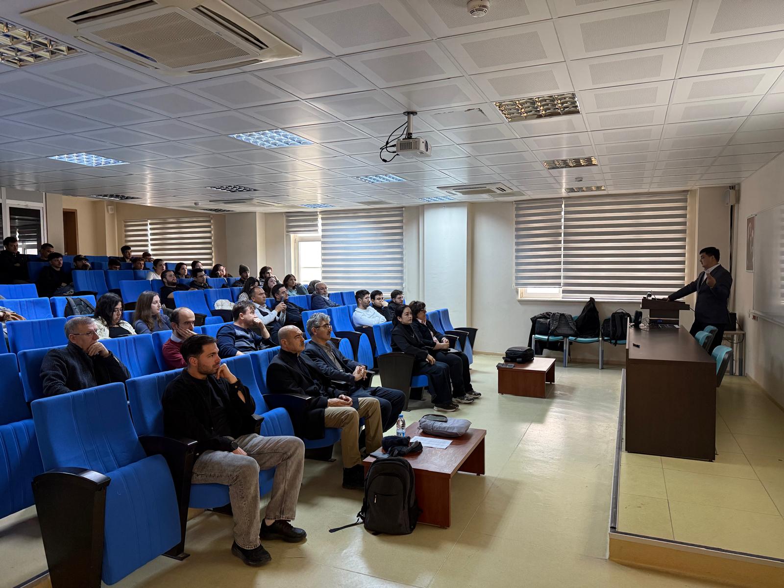 Dr. Akmalbek Abdusalomov Bölümümüzde Seminer Verdi 1