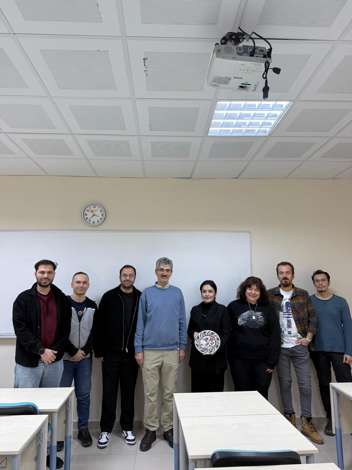 Özbek Akademisyen Kurbonaliyeva Dilşoda Yüksek Lisans Öğrencilerimize Seminer 3