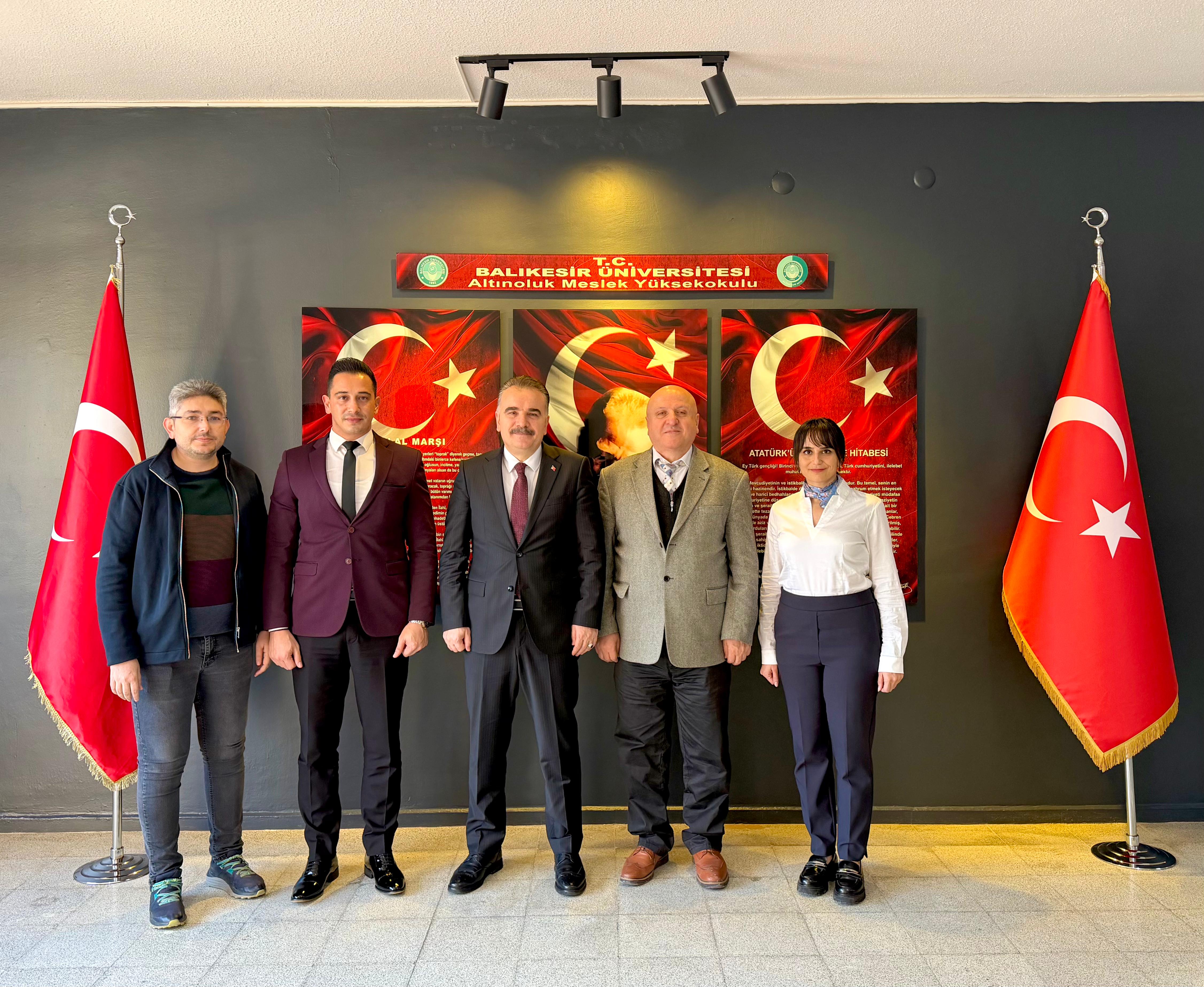 Edremit Kaymakamı Sayın Ahmet ODABAŞ’tan Yüksekokulumuza Ziyaret