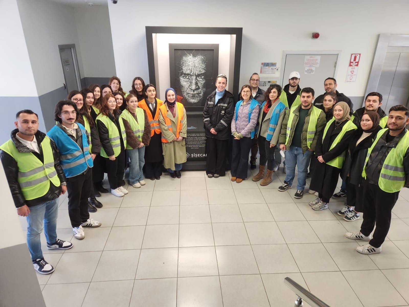 Şişecam Balıkesir Cam Elyaf Fabrikası Ziyareti 6