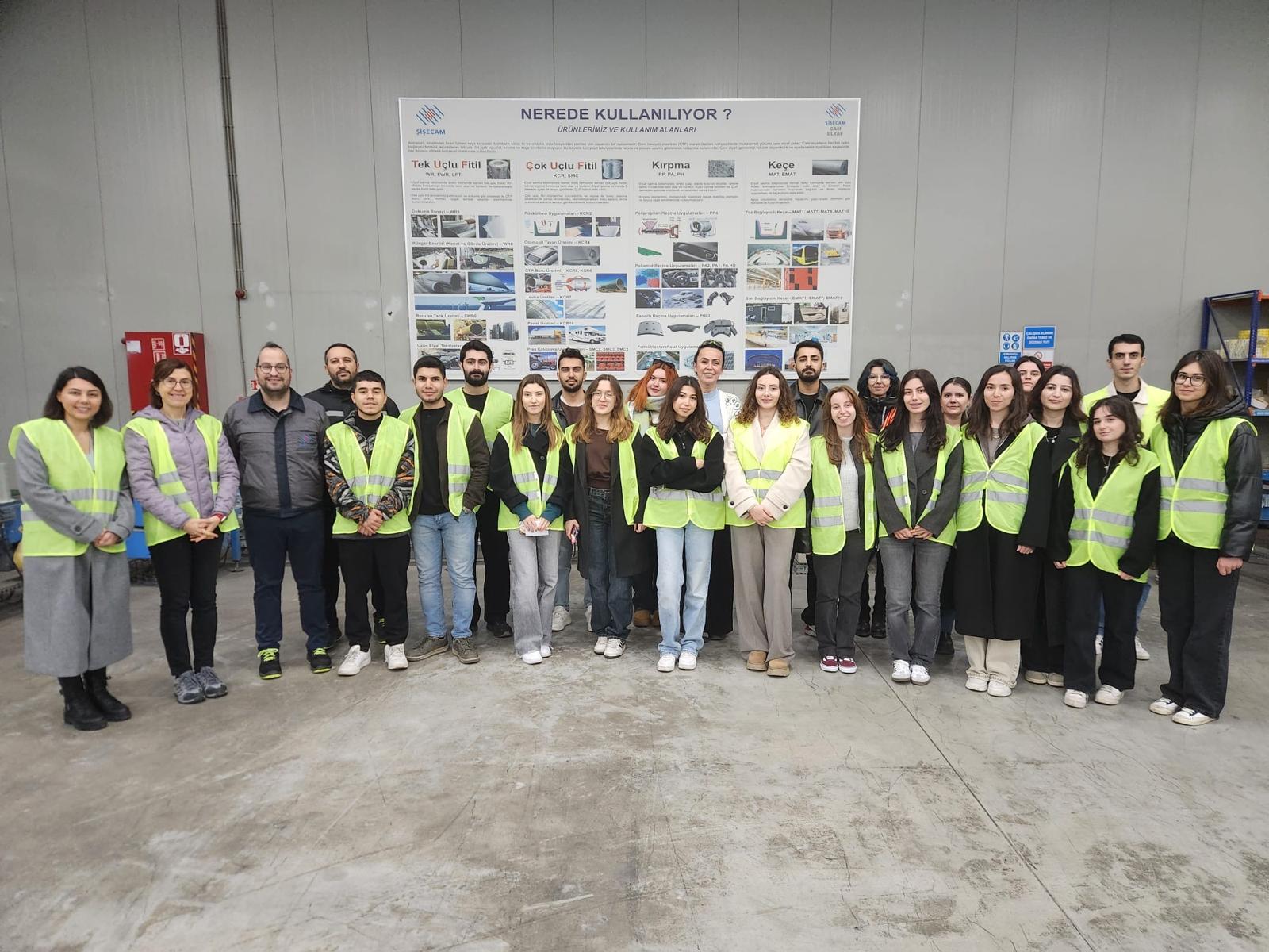 Şişecam Balıkesir Cam Elyaf Fabrikası Ziyareti