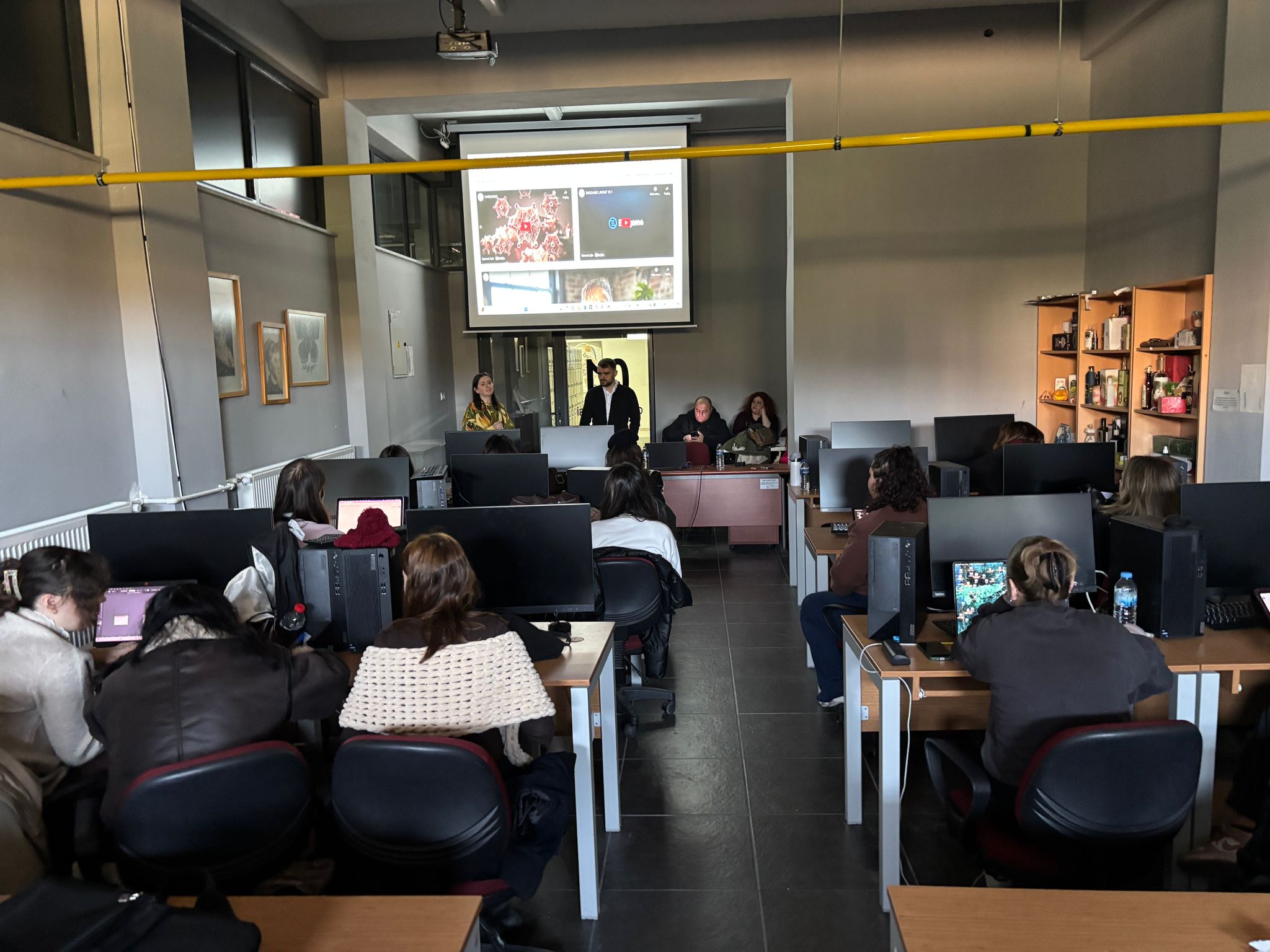 The second "Industry Meetings II" series, organized by our department, was held with Tolga Özışık, Creative Director/Art Director of 702 Design Studio. 2