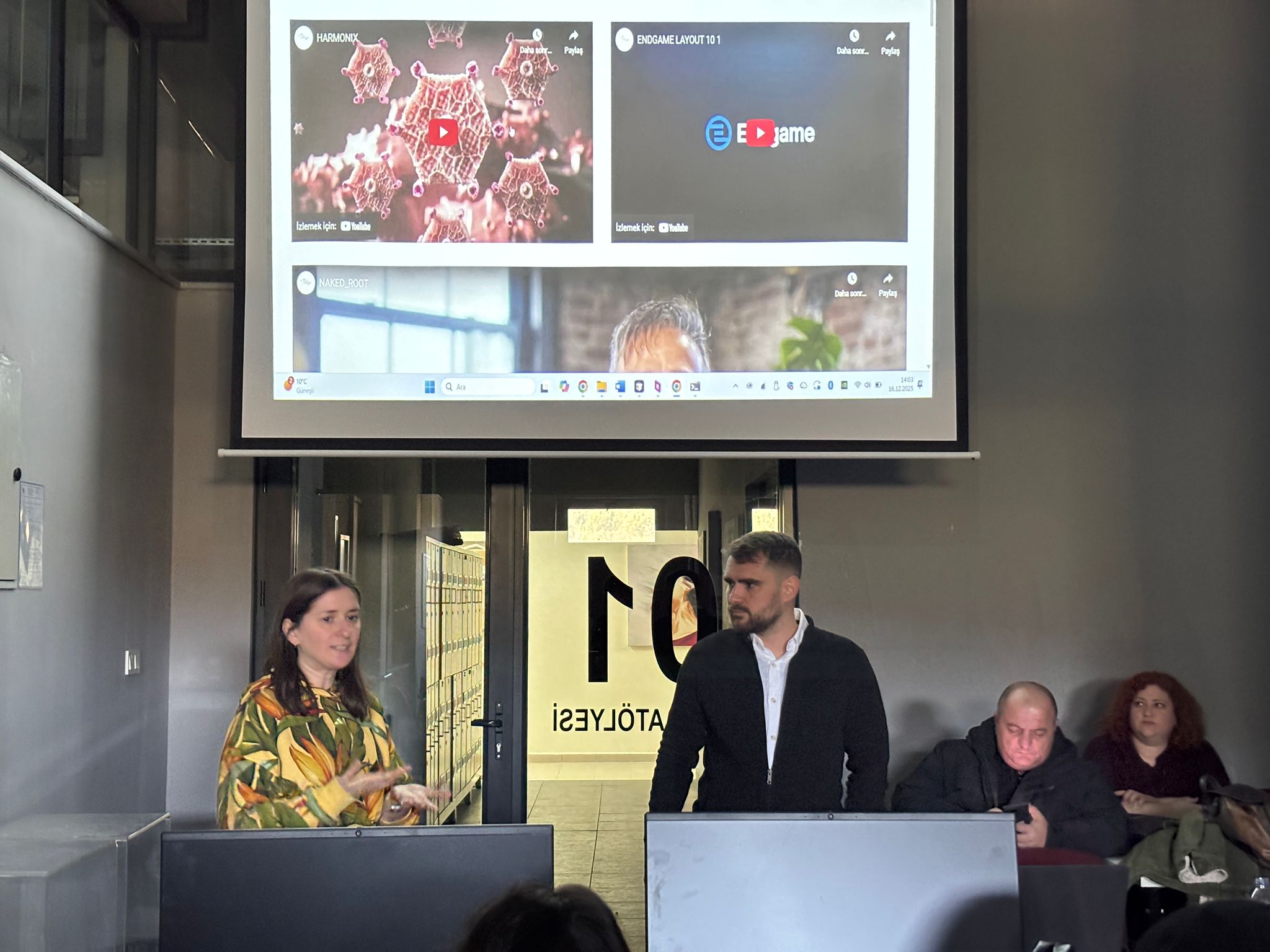 The second "Industry Meetings II" series, organized by our department, was held with Tolga Özışık, Creative Director/Art Director of 702 Design Studio.