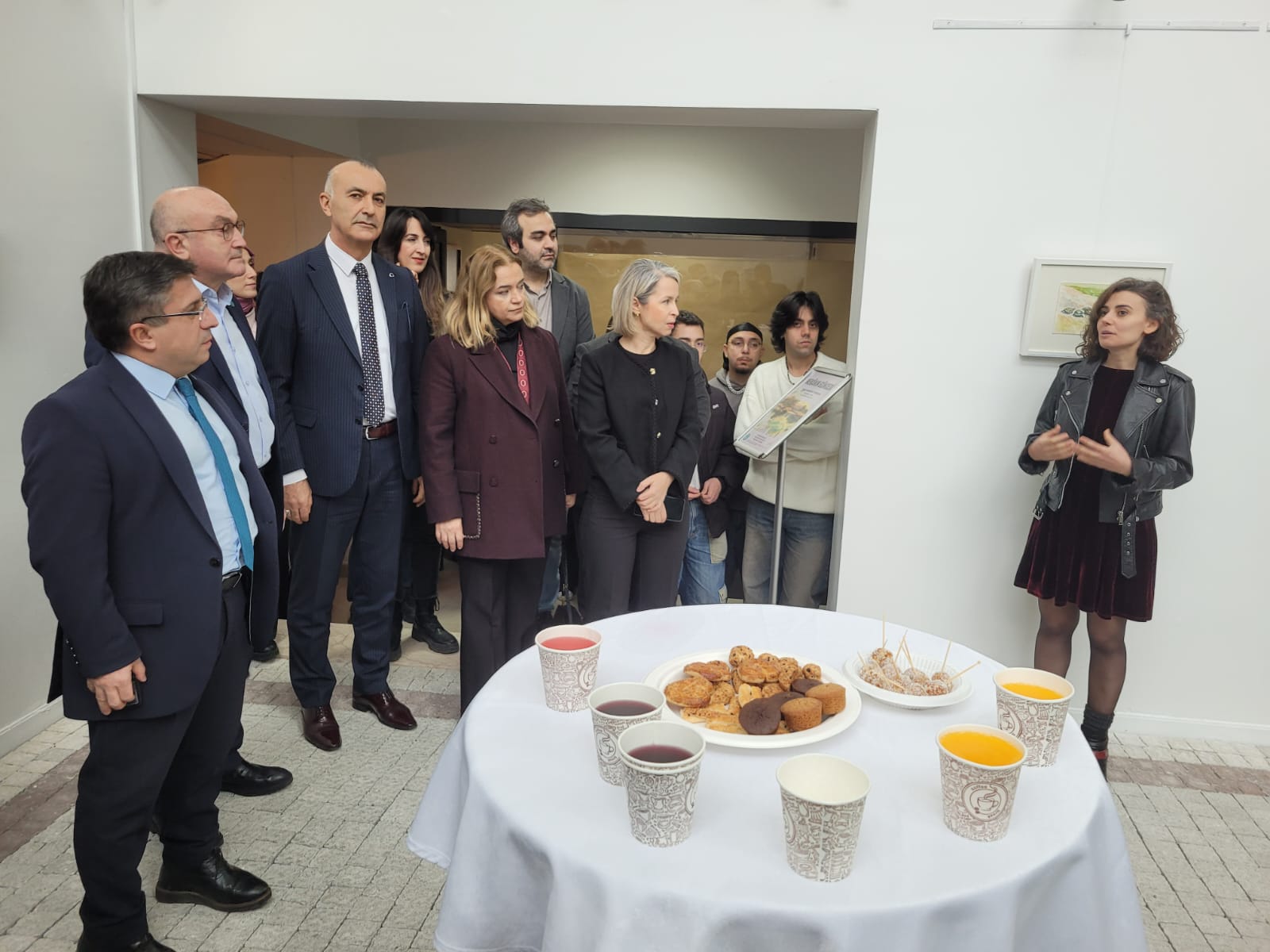 Çağış Kampüsü İllüstrasyonlarının Yer Aldığı "Mekanın Güncesi" Sergisi Açıldı. 6