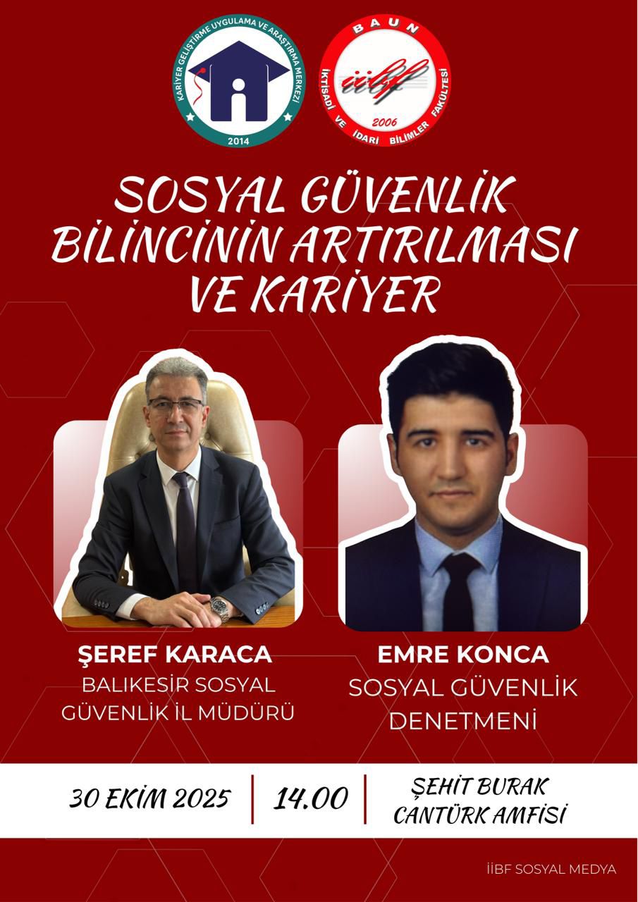 Sosyal Güvenlik Bilincinin Artırılması ve Kariyer Söyleşisi