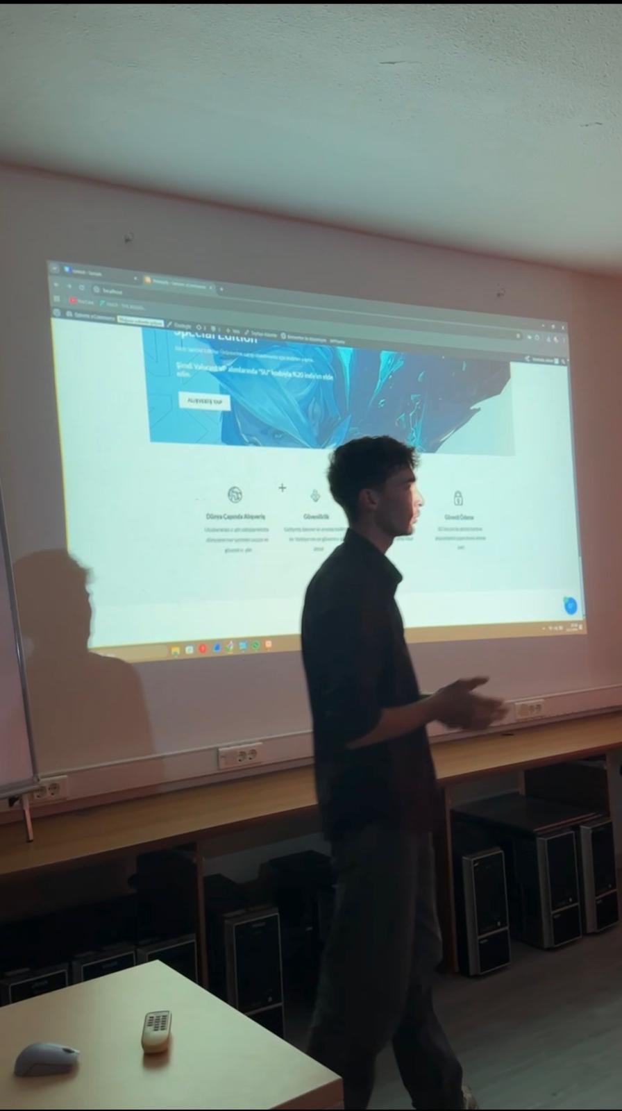 Bilgisayar Programcılığı Öğrencilerinden Girişimcilik Dersi Kapsamında Yenilikçi Projeler 1