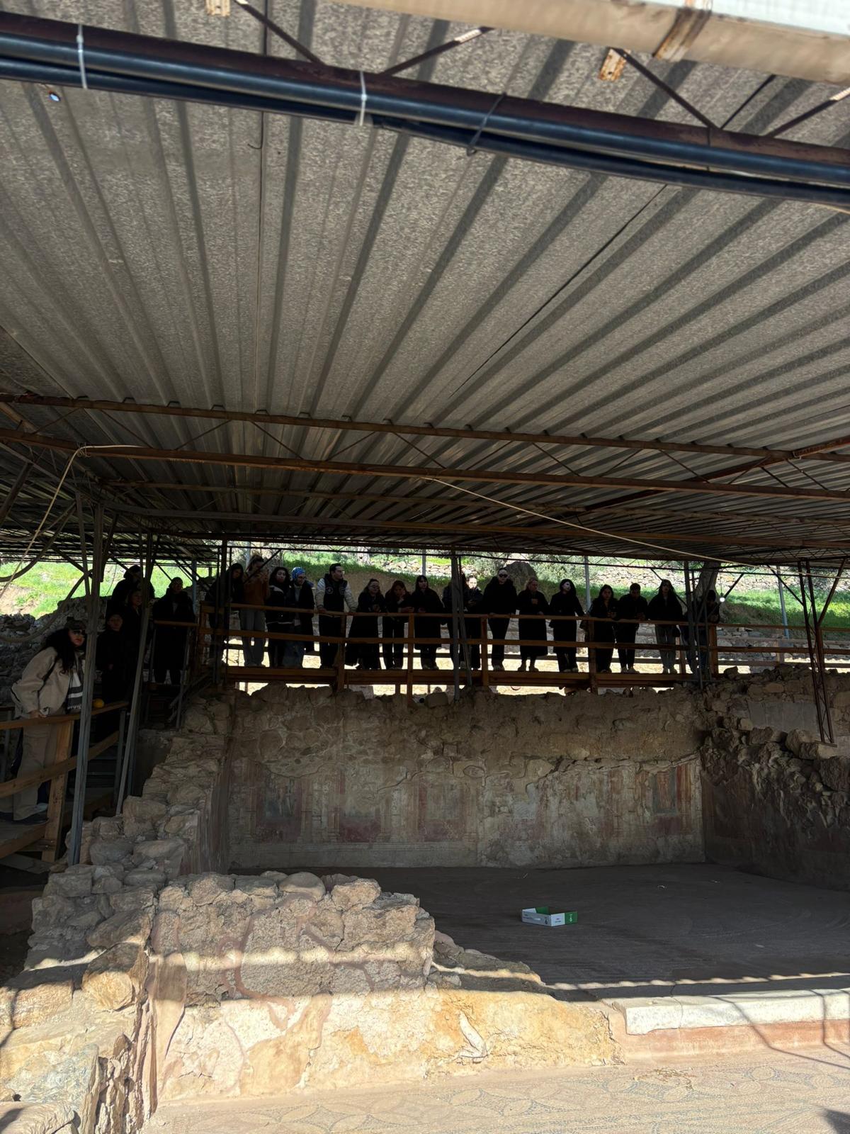 Mimari Restorasyon Programı 2.sınıf öğrencileri ile Müzecilik Sergileme ve Depolama I ve Duvar Resmi ve Mozaik Onarımı I dersleri kapsamında Teknik Gezi 5