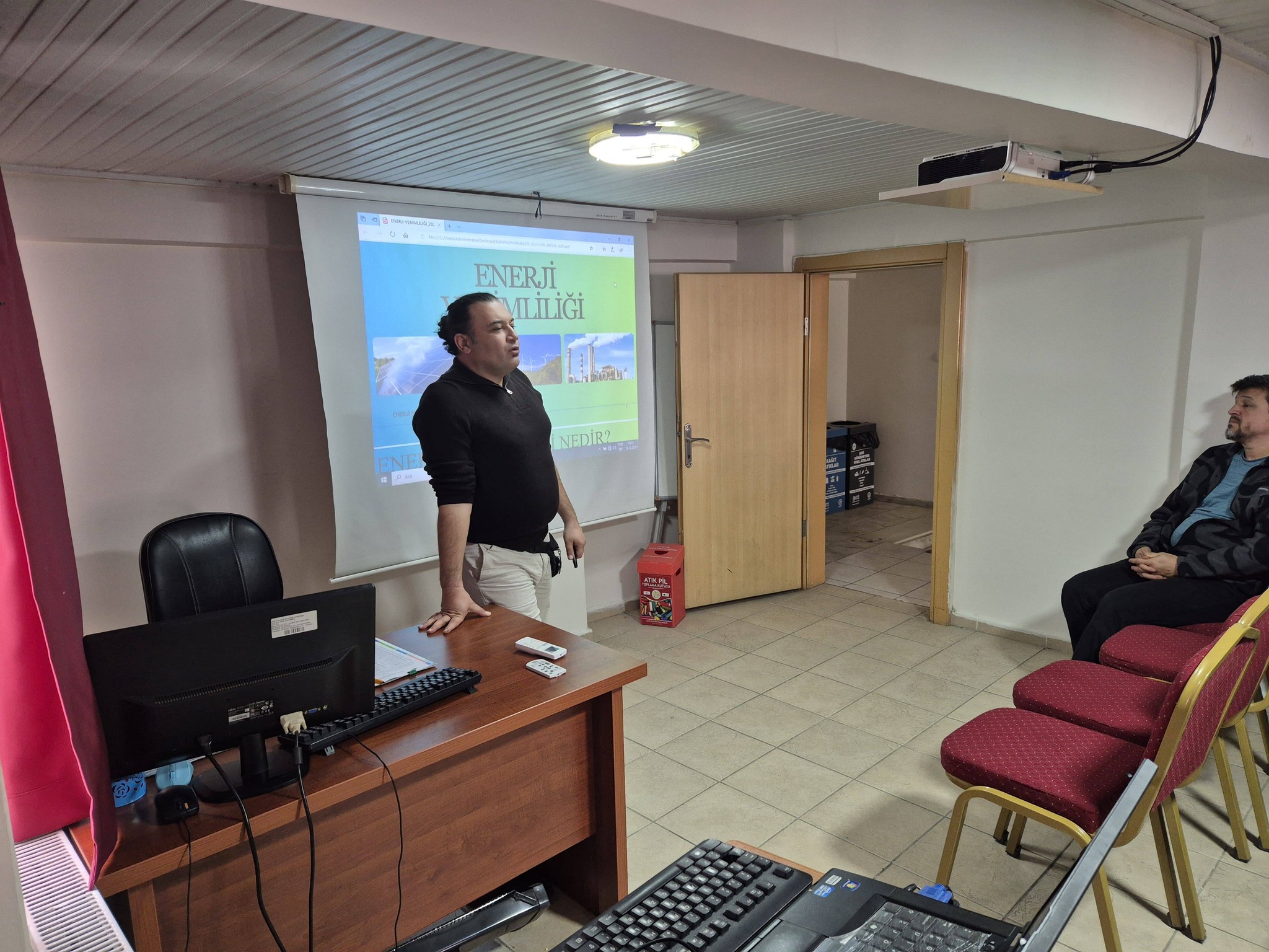 Seminar by Edremit Vocational School Faculty at the Directorate of Probation