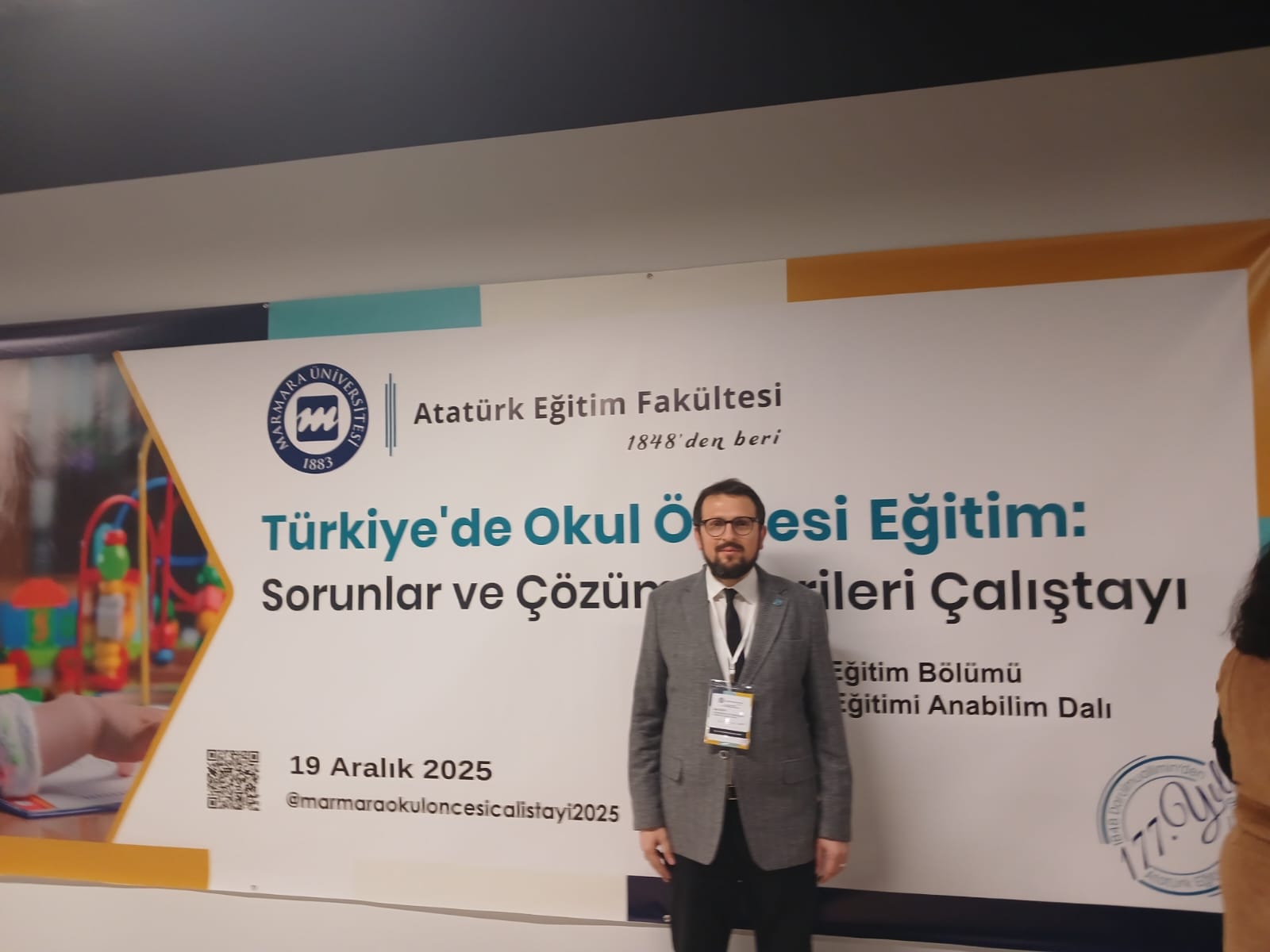 Fakültemizden Marmara Üniversitesinin Düzenlediği Türkiye’de Okul Öncesi Eğitim: Sorunlar ve Çözüm Önerileri Çalıştayına Katılım