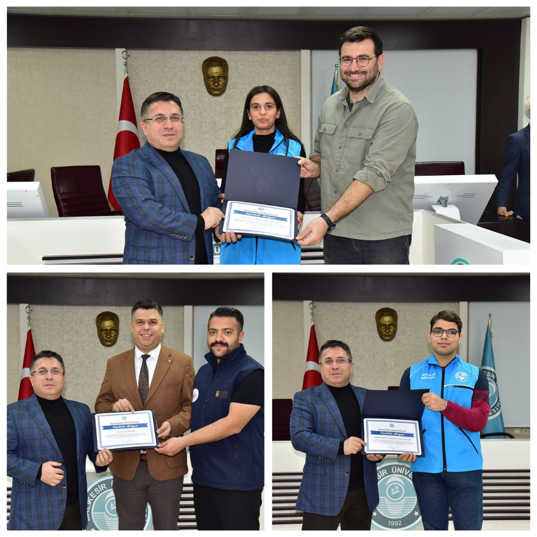 ÜNİDES’te Balıkesir Üniversitesi İmzası: Başarı Gösteren Öğrenci Toplulukları Ödüllendirildi 6