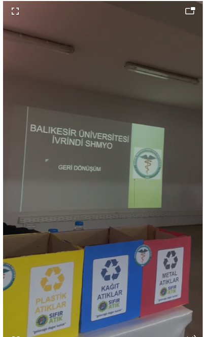 İSHMYO Öğrencilerinden Geri Dönüşüm Farkındalık Etkinliği 2