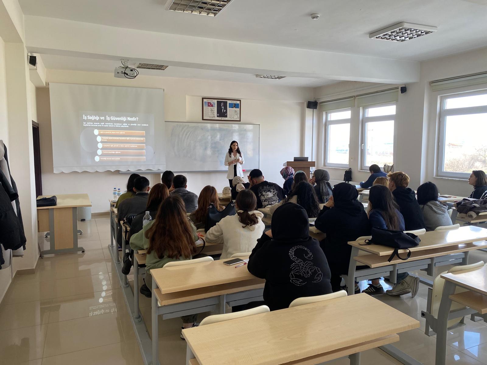 İş Sağlığı ve Güvenliği Eğitimi Gerçekleştirildi.