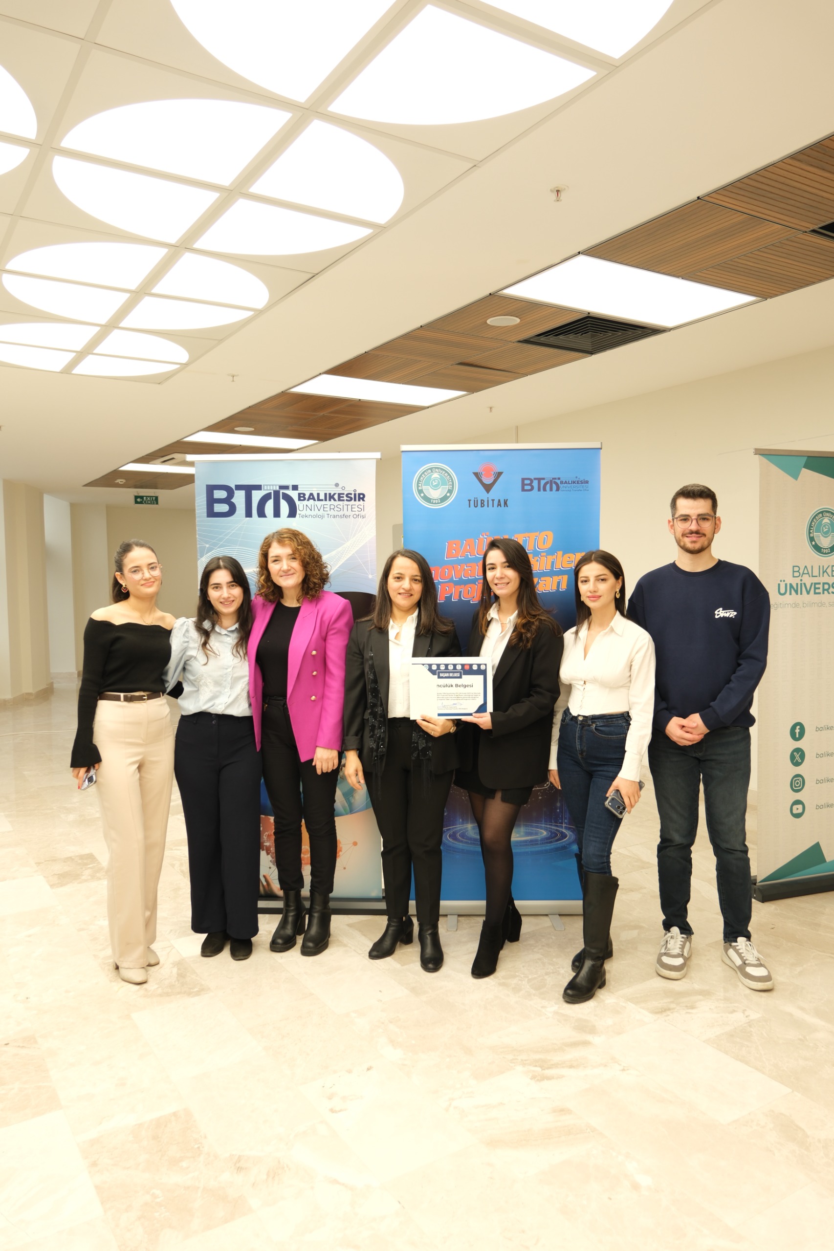 BAÜN TTO II. İnovatif Fikirler Proje Pazarında Üçüncülük Başarısı 3