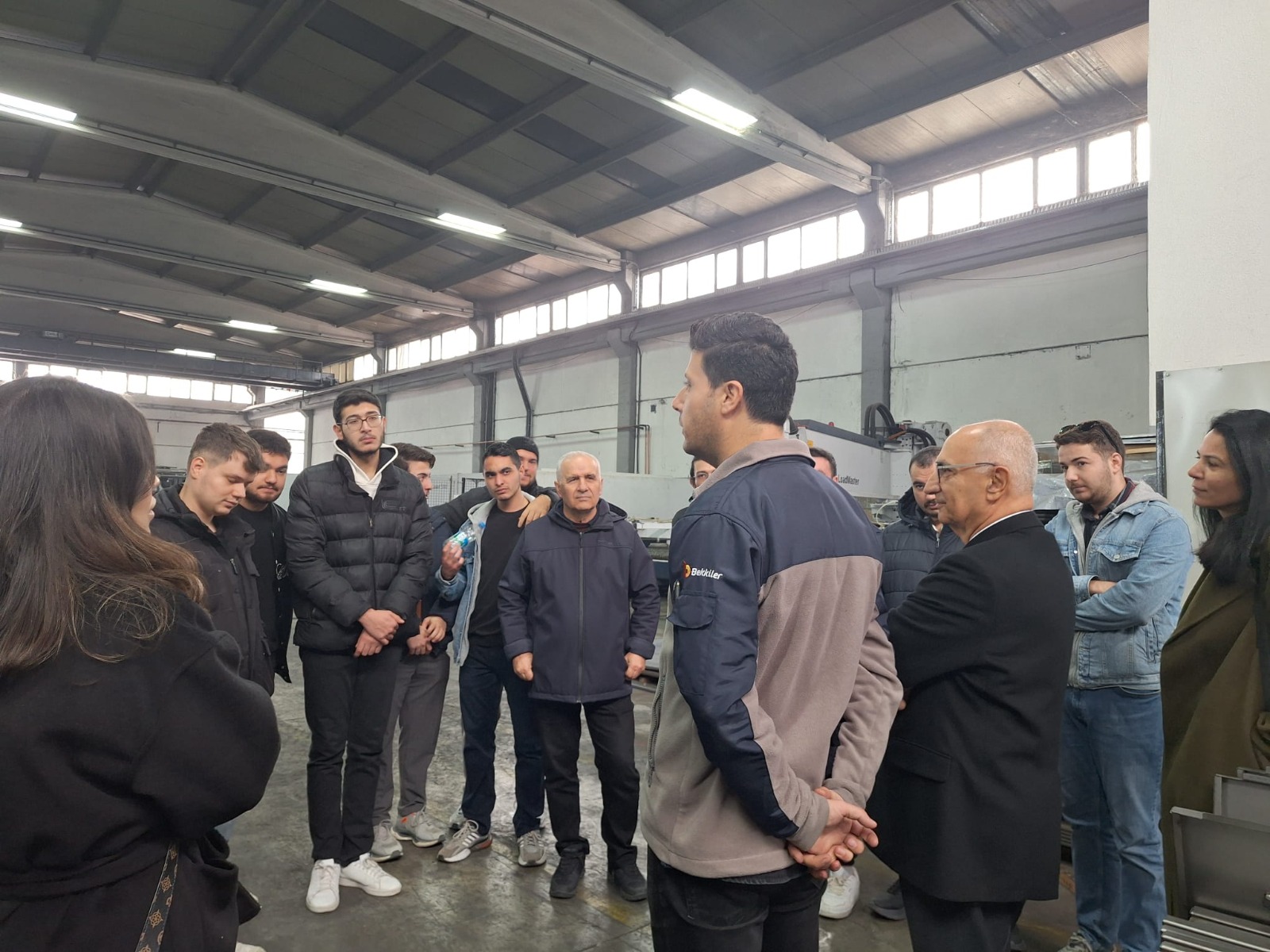 Makine ve Metal Teknolojileri Bölümü 2. Sınıf Öğrencilerinden BEKKİLER METAL A.Ş.’ye Teknik Gezi 7